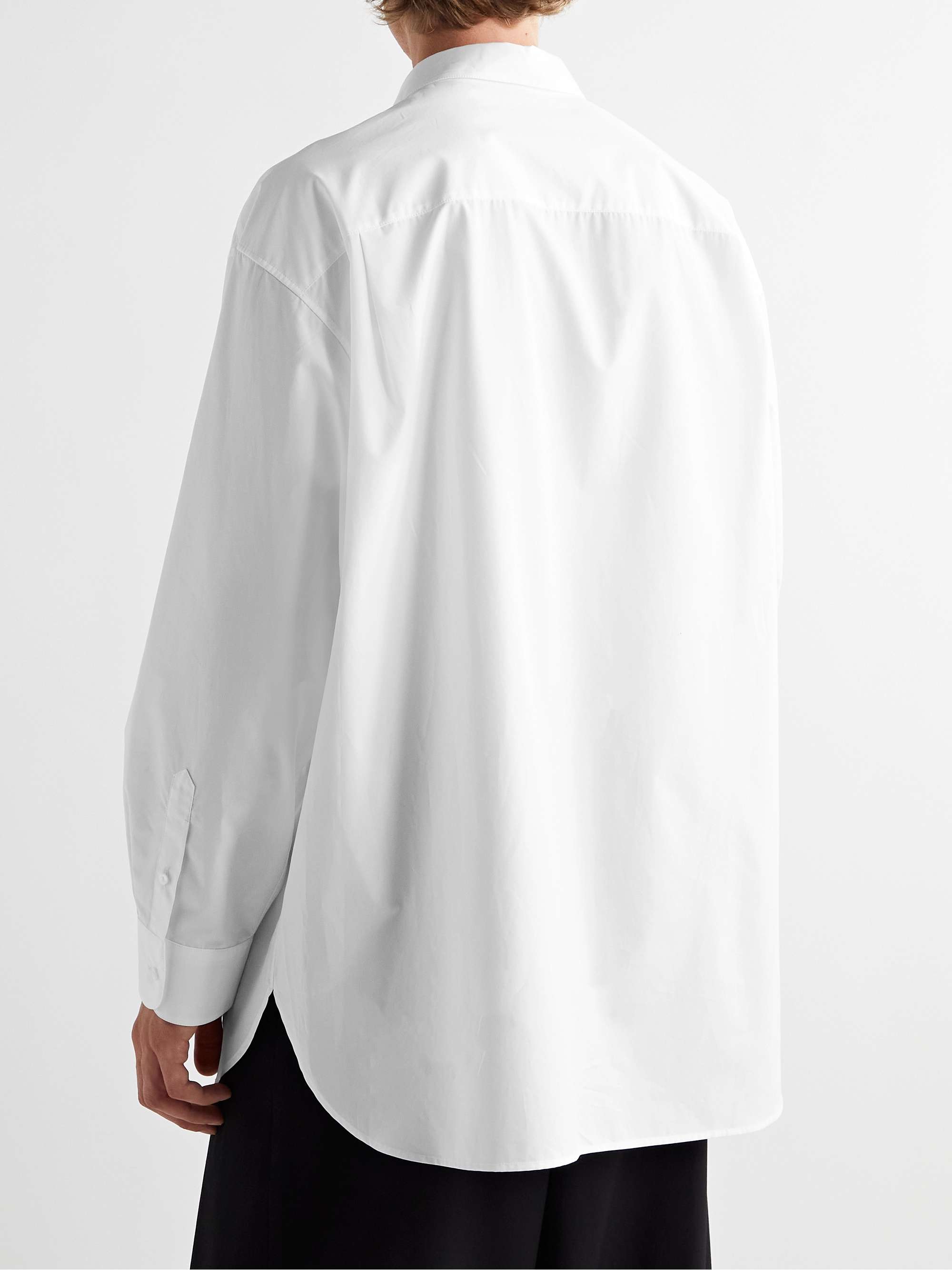 THE ROW Lukre Oversized Cotton-Poplin Shirt for Men | MR PORTER