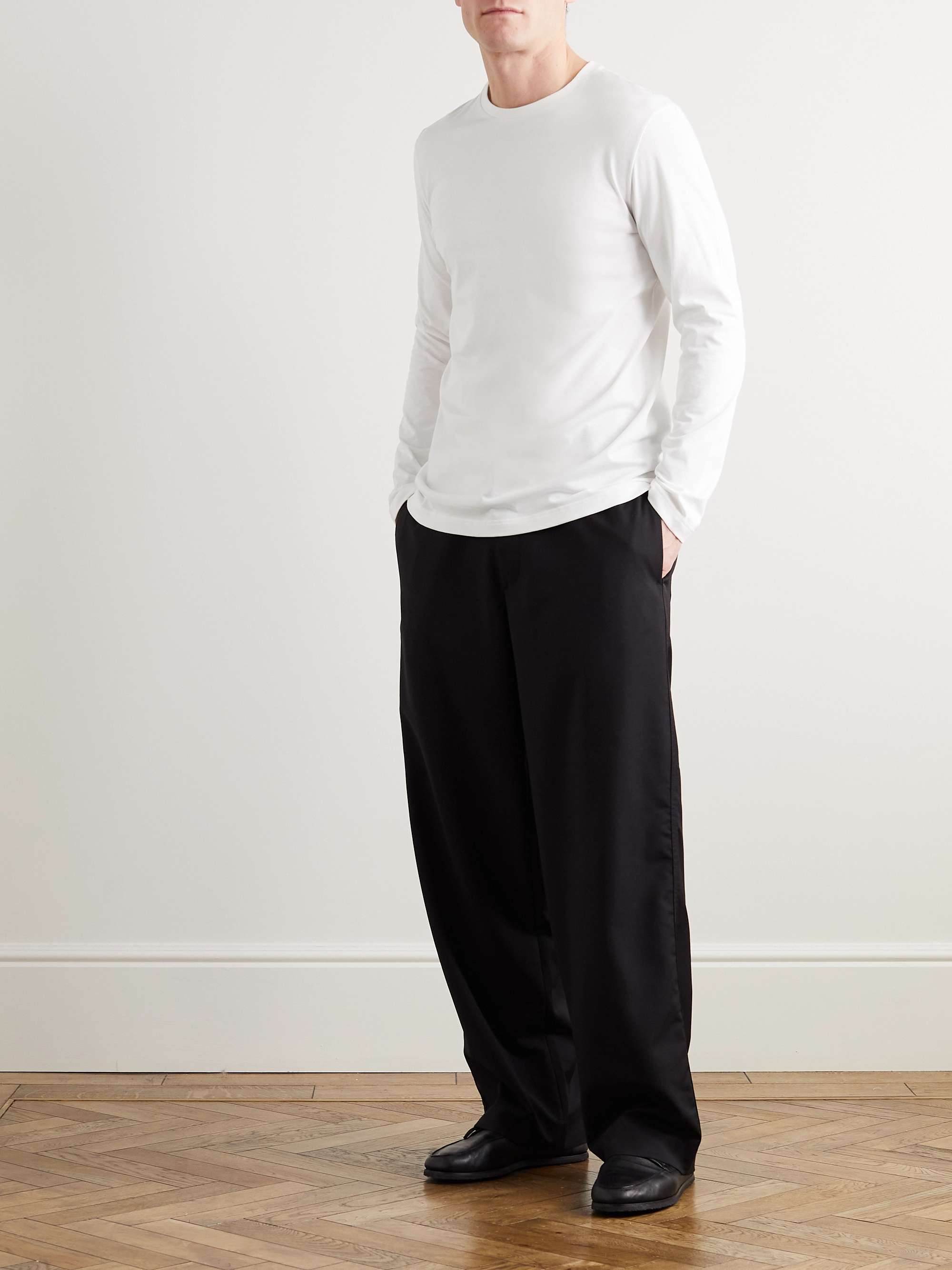 THE ROW Leon Cotton-Jersey T-Shirt