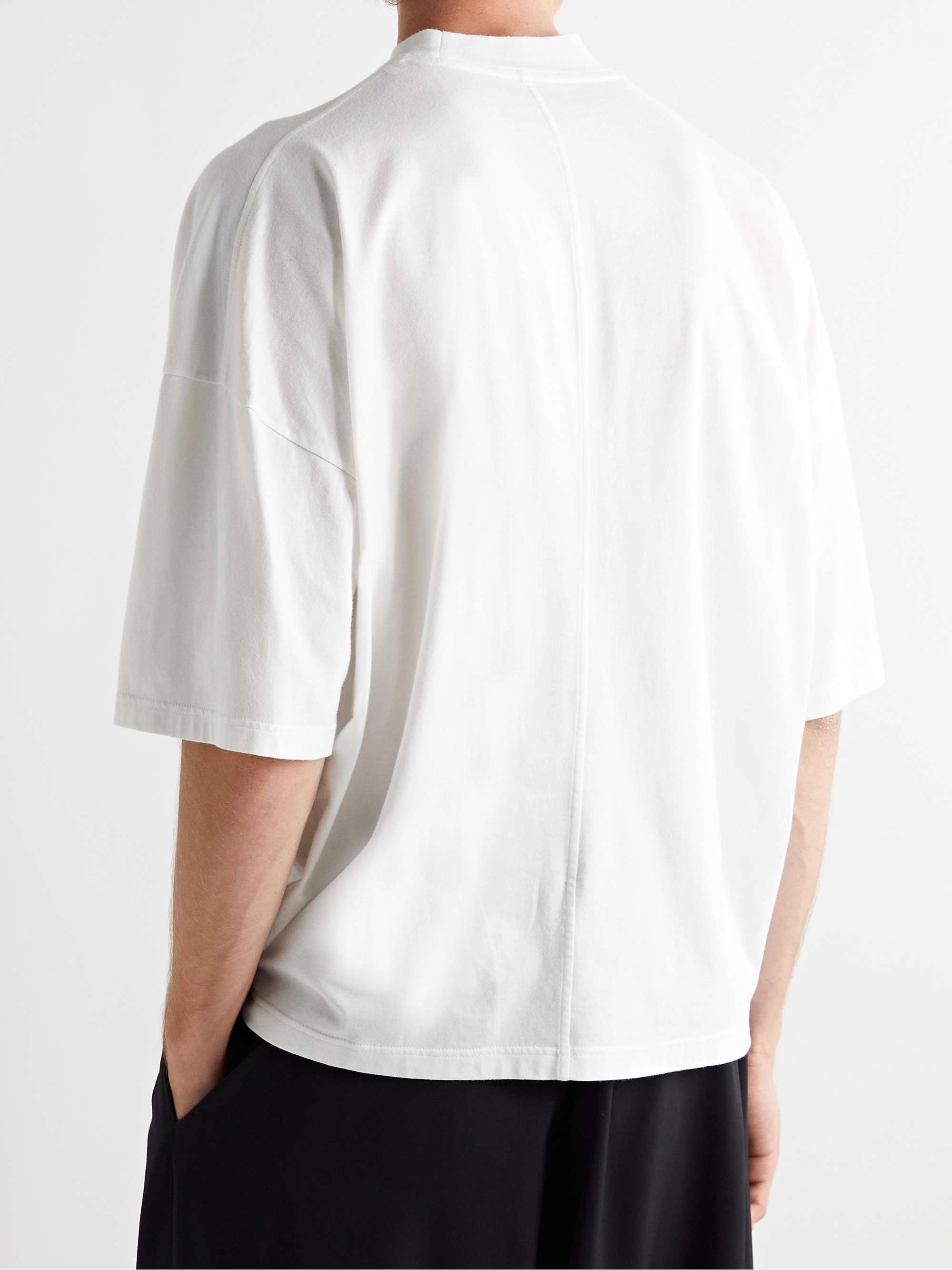 White Dustin Cotton-Jersey T-Shirt | THE ROW | MR PORTER White Dustin Cotton-Jersey T-Shirt | THE ROW | MR PORTER