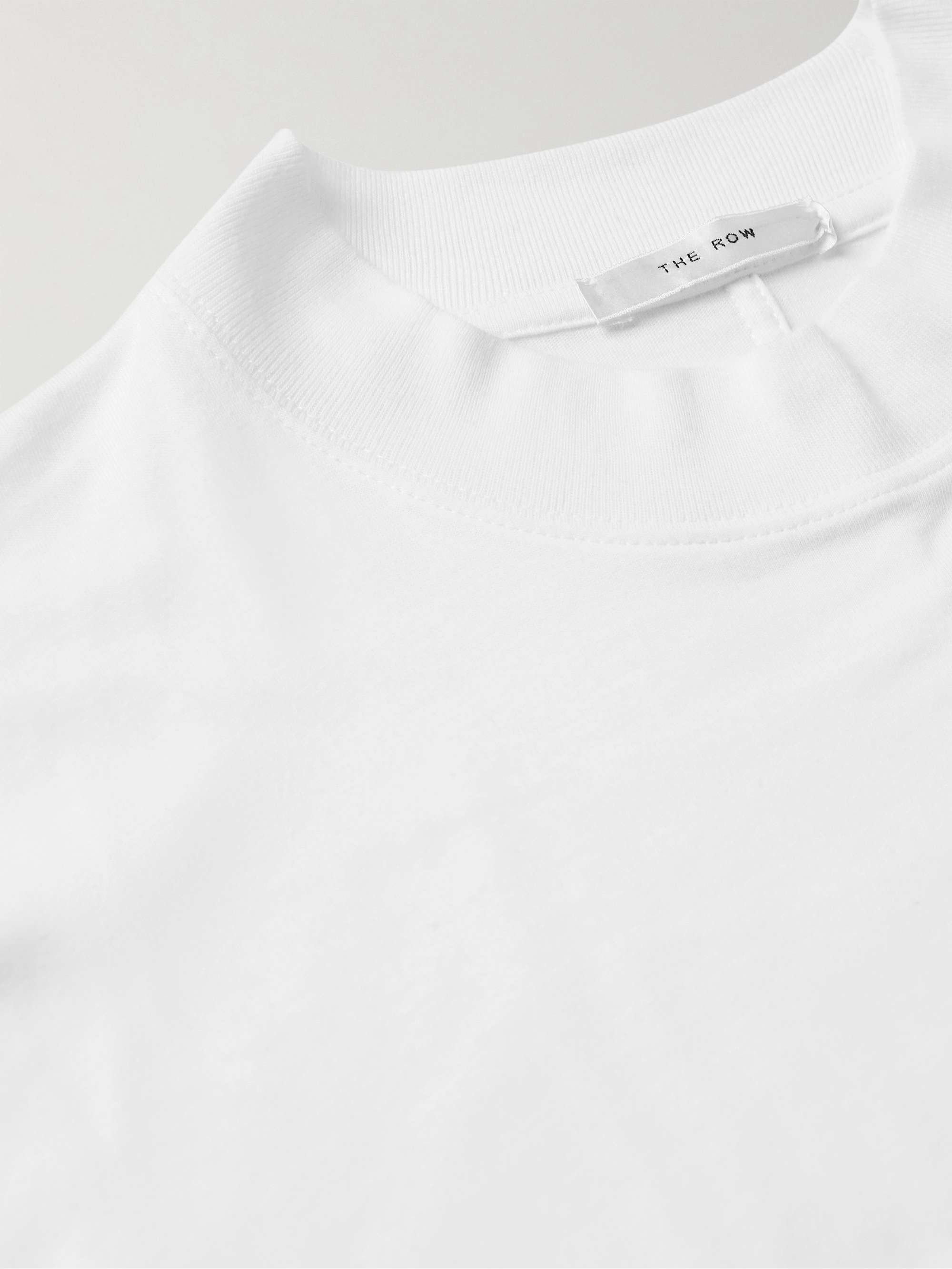 THE ROW Dustin Cotton-Jersey T-Shirt