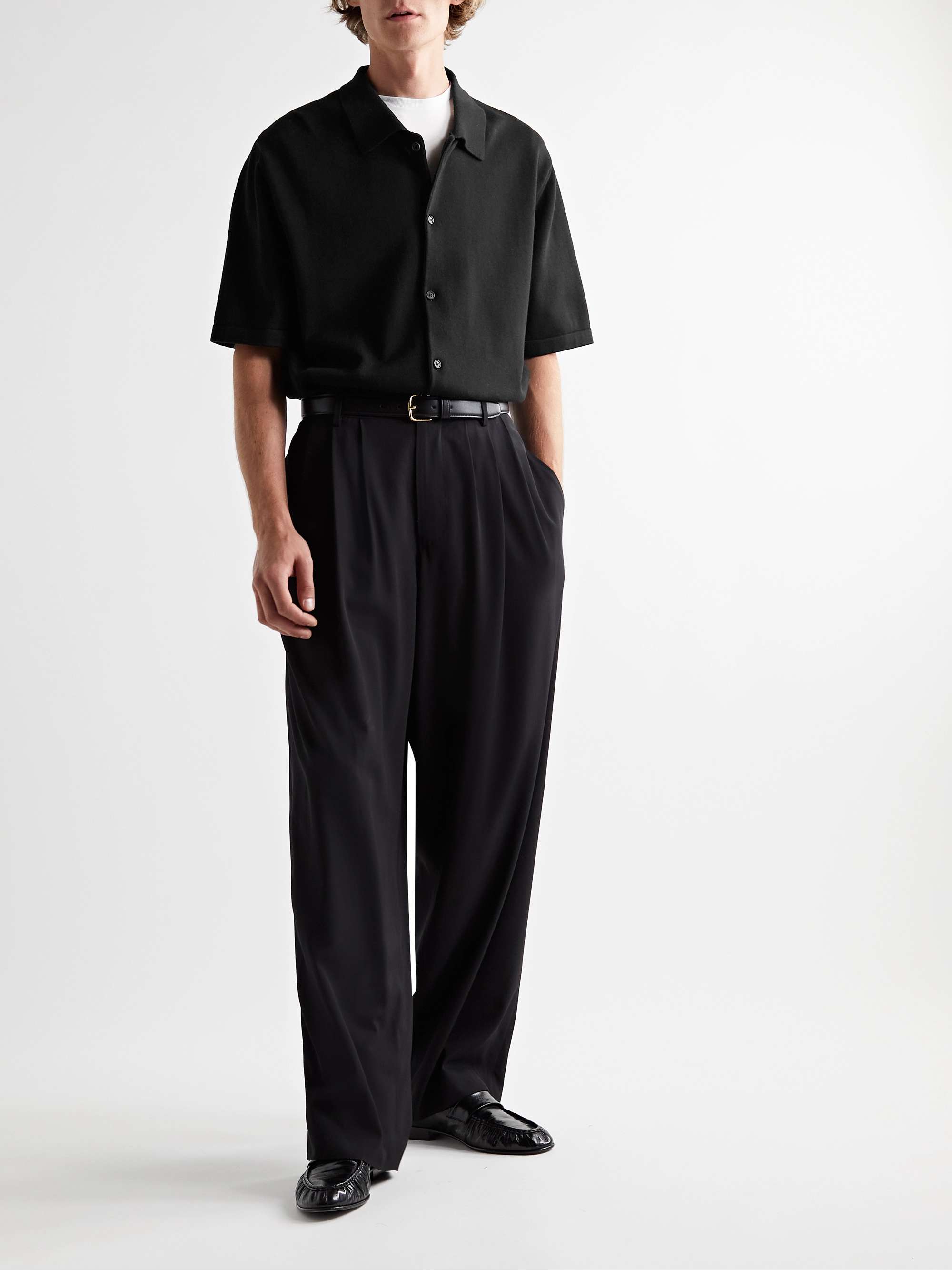THE ROW Mael Oversized Cotton Shirt
