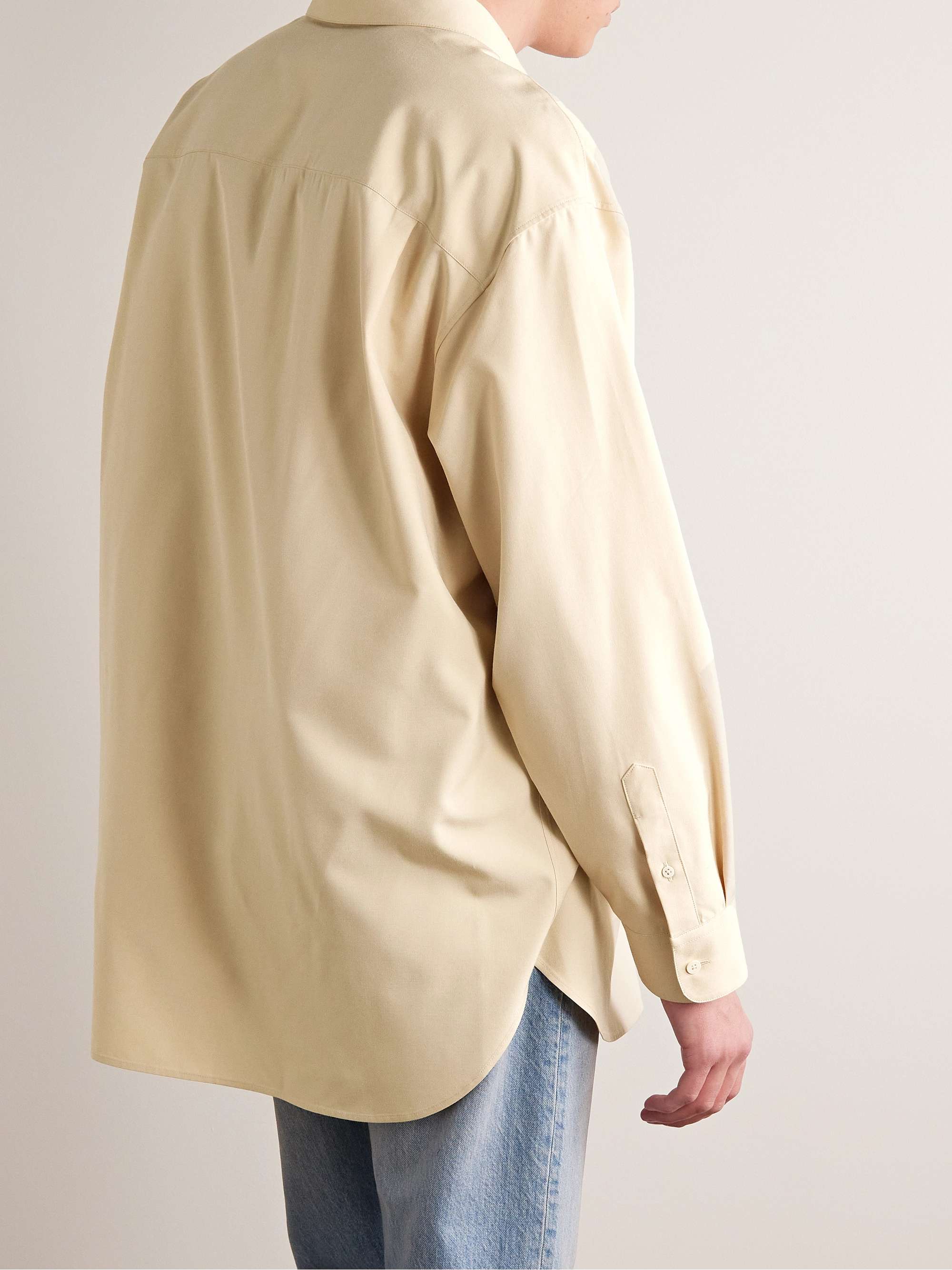 THE ROW Lukre Silk Shirt