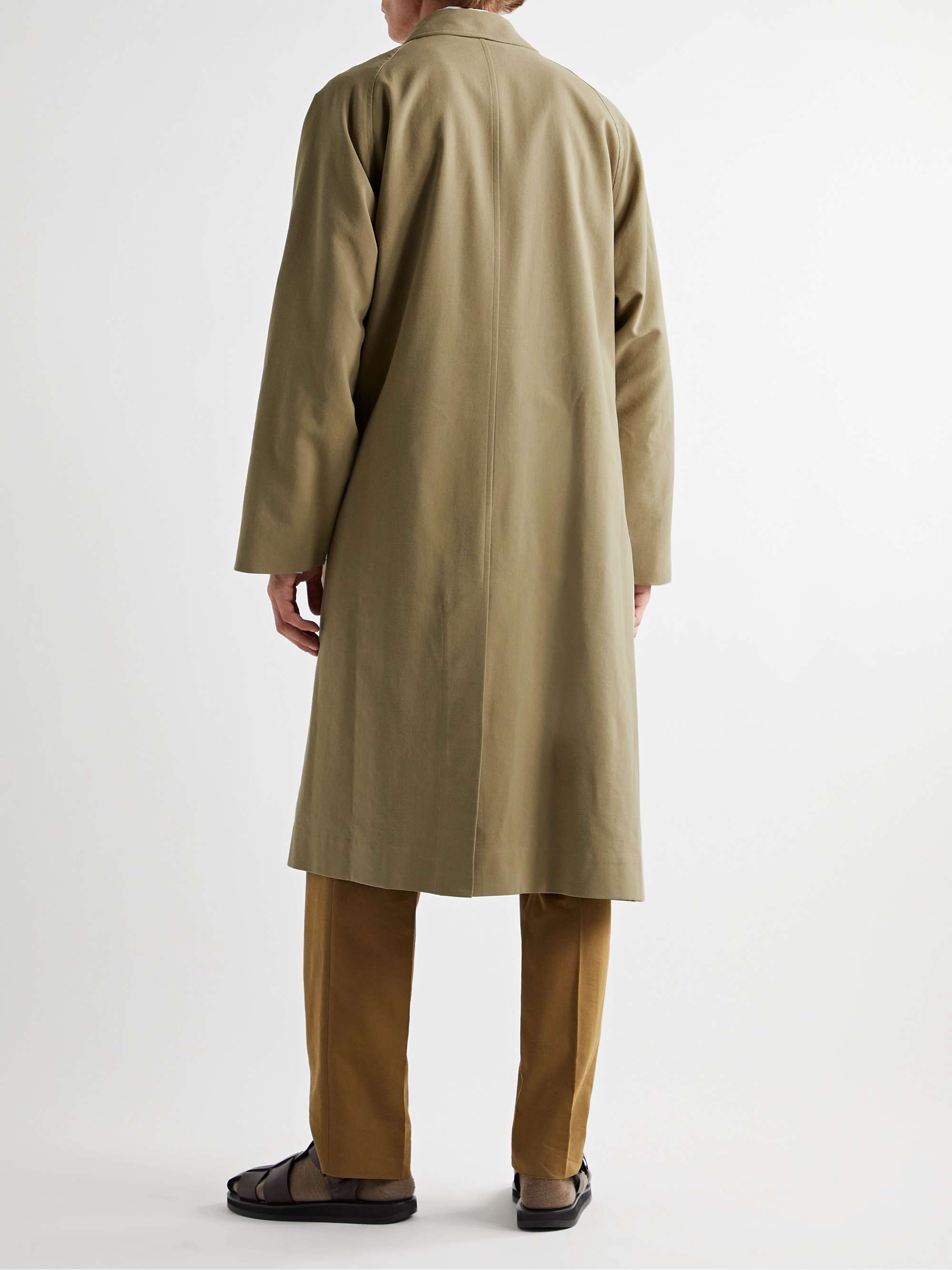 THE ROW Lewis Cotton and Silk-Blend Coat