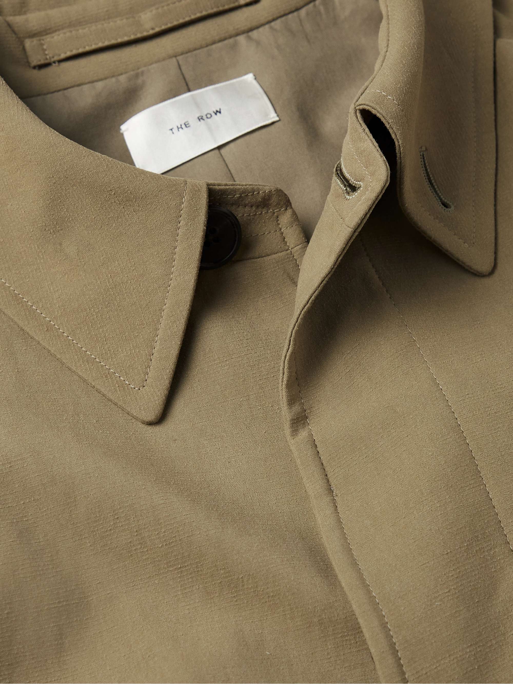THE ROW Lewis Cotton and Silk-Blend Coat