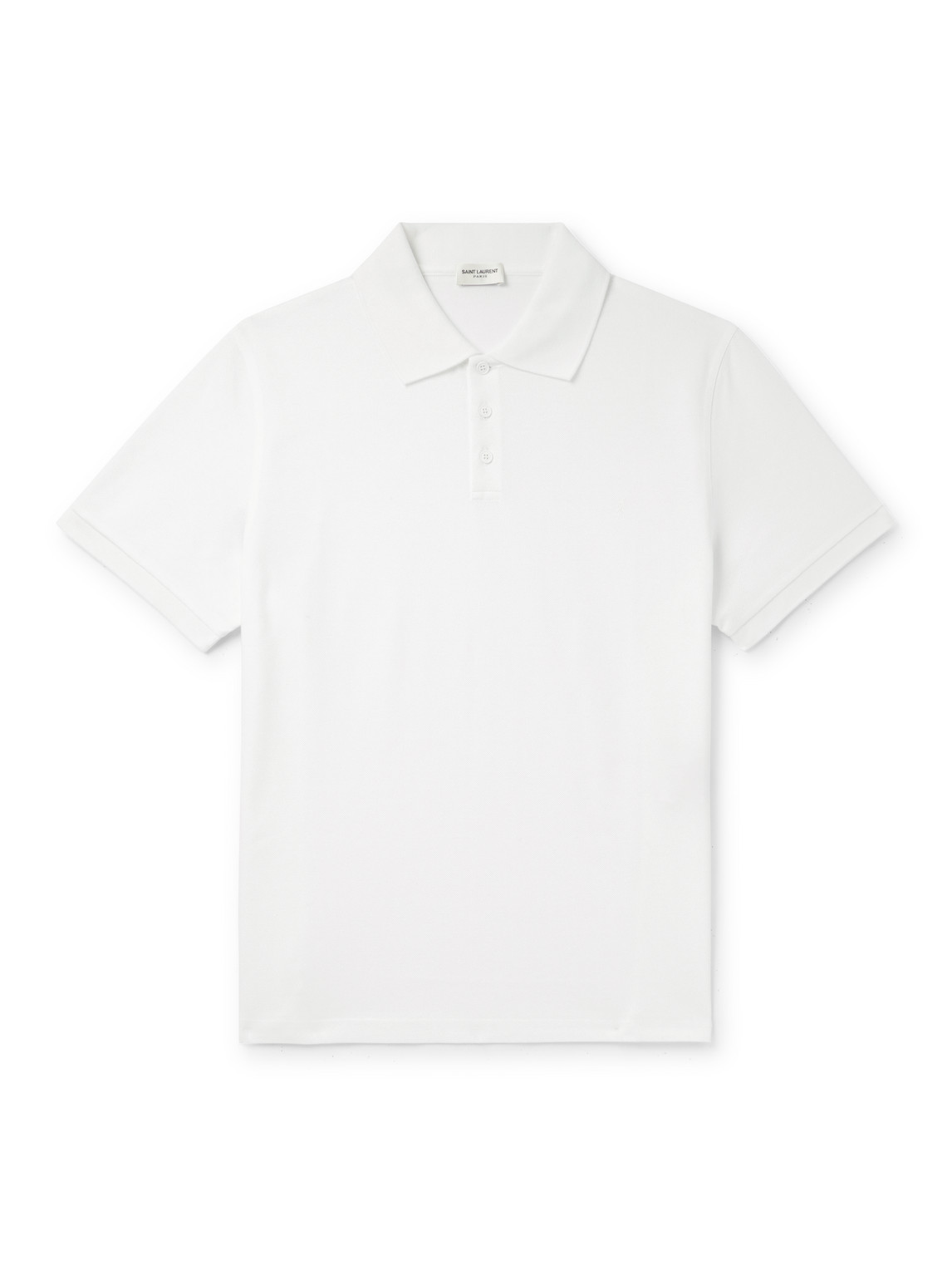 Monogram Logo-Embroidered Cotton-Piqué Polo Shirt