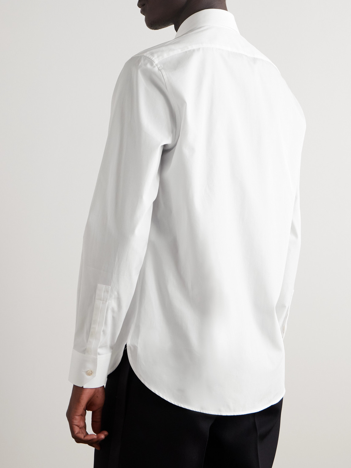 Slim-Fit Cotton-Poplin Shirt