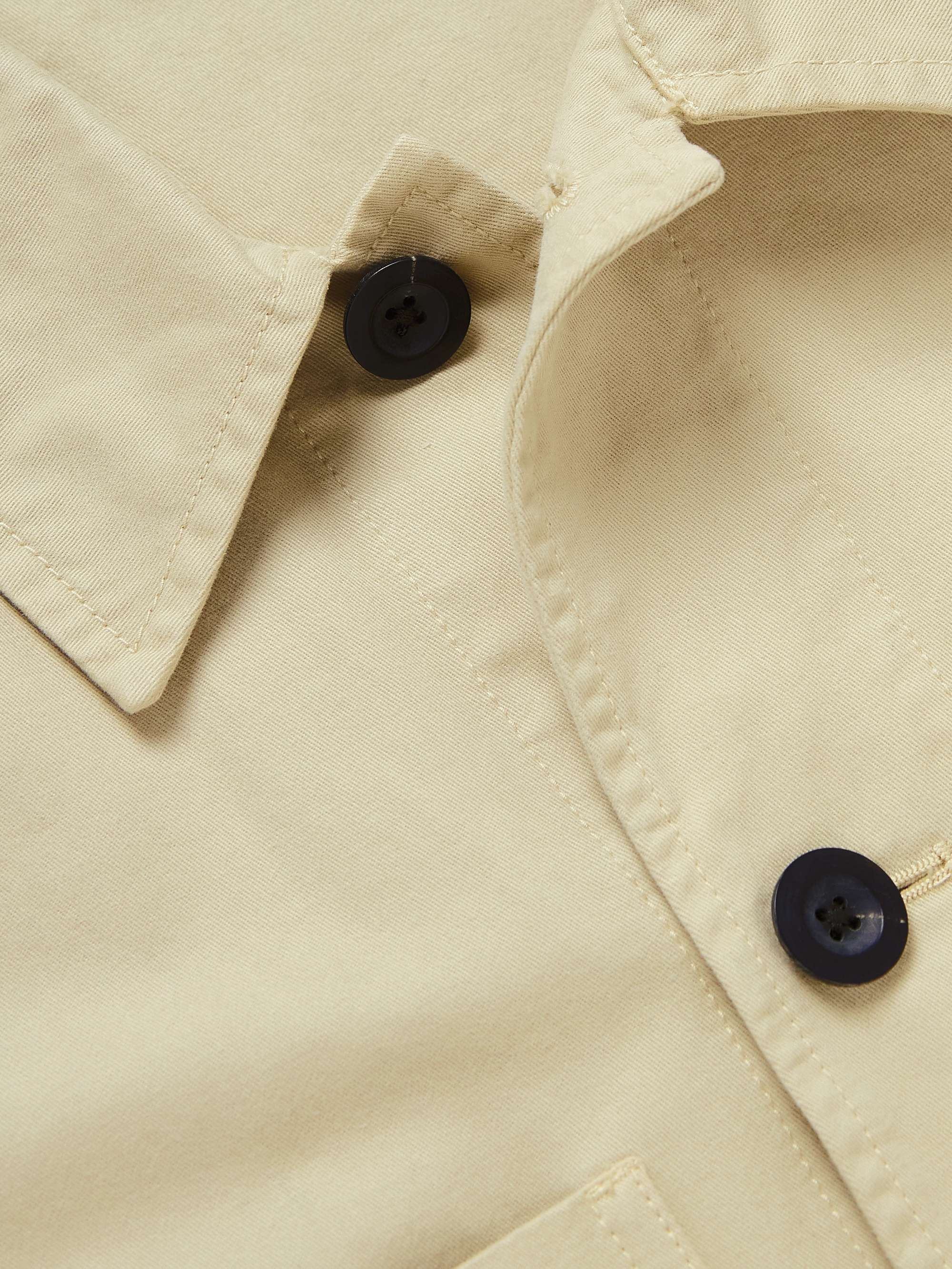 MR P. Garment-Dyed Cotton Overshirt