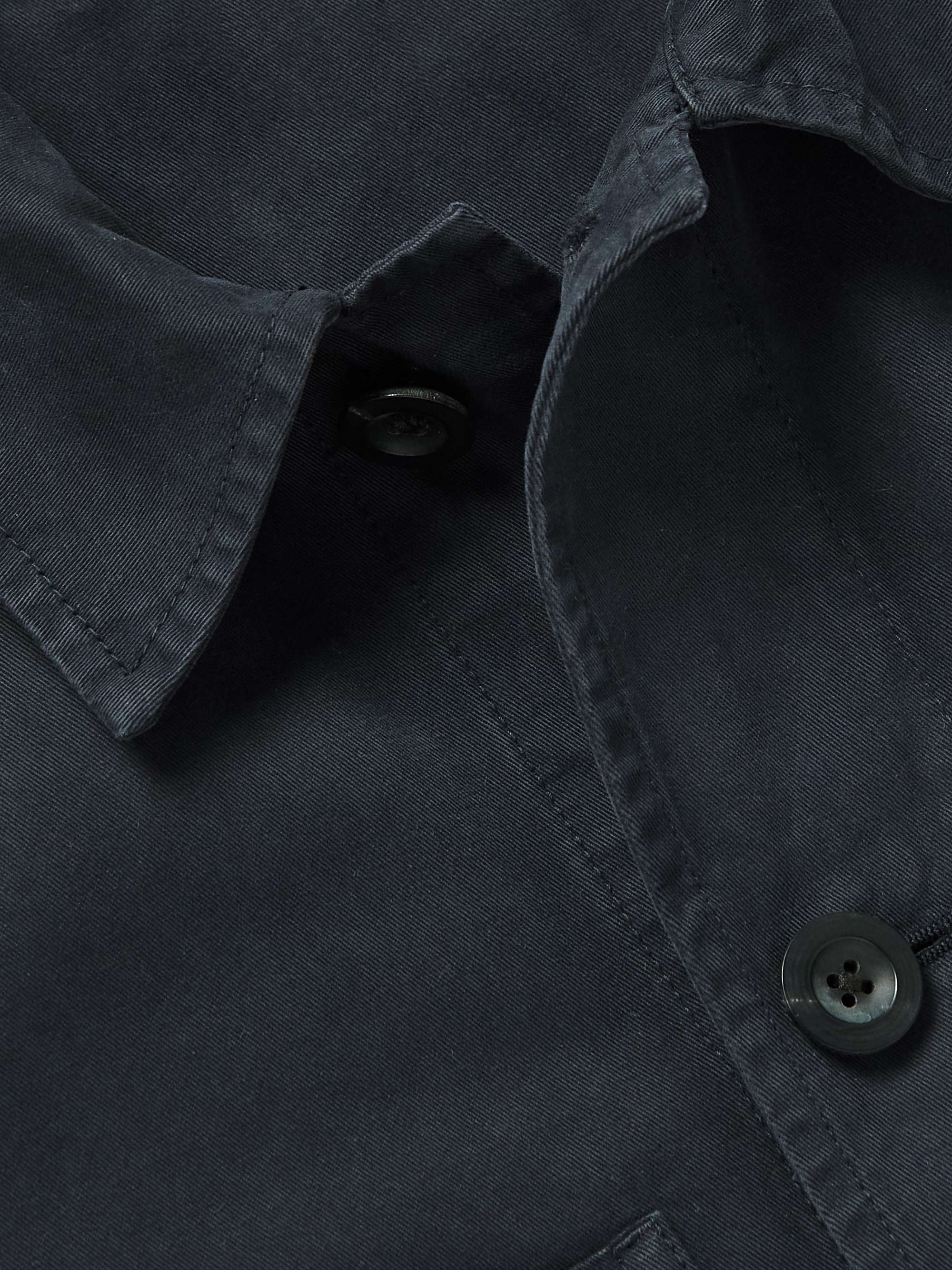 MR P. Garment-Dyed Cotton Overshirt