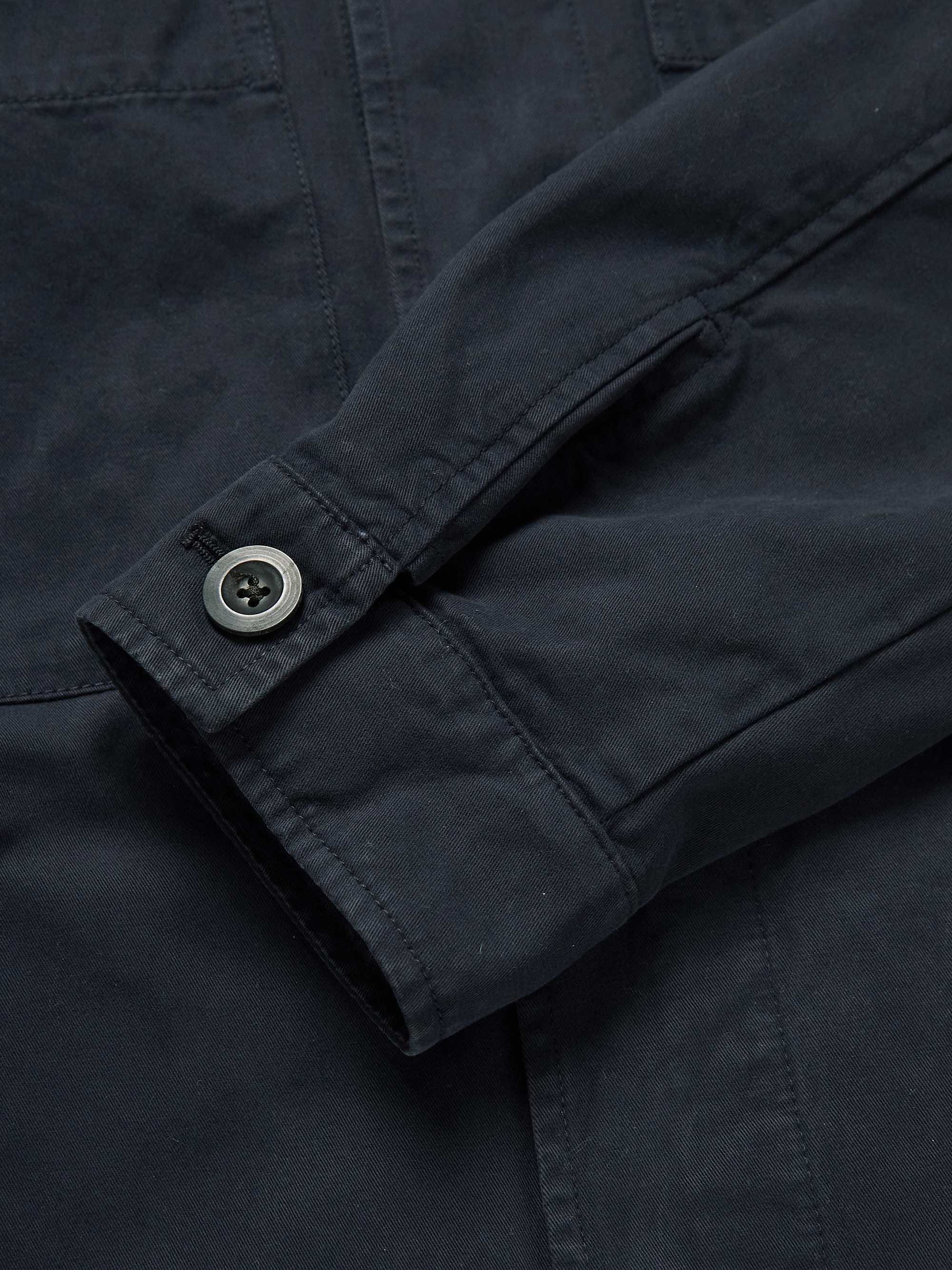 MR P. Garment-Dyed Cotton Overshirt