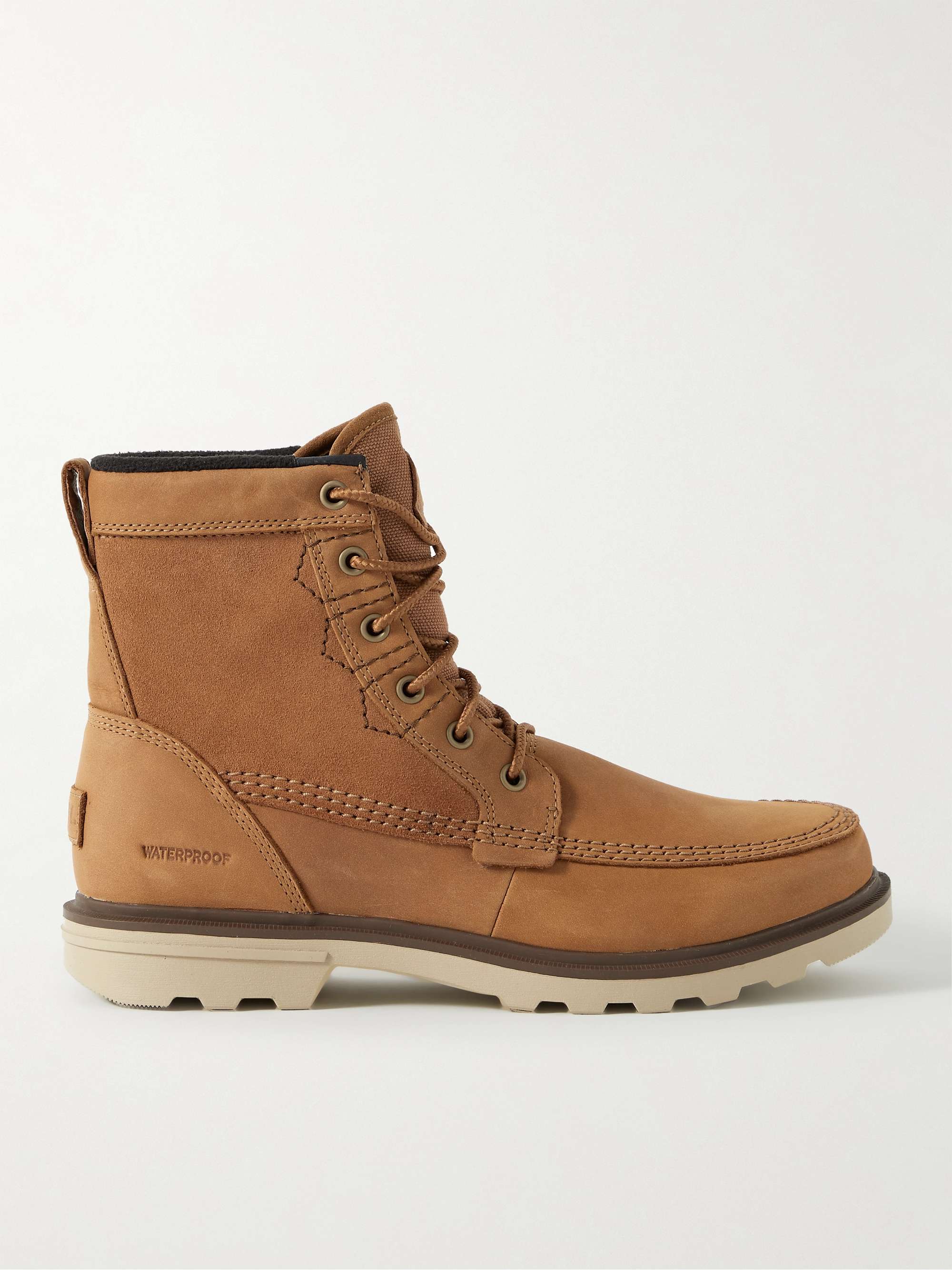 Vriendin Aantrekkingskracht Onaangenaam SOREL Carson™ Storm Fleece-Lined Leather, Canvas and Suede Boots for Men |  MR PORTER