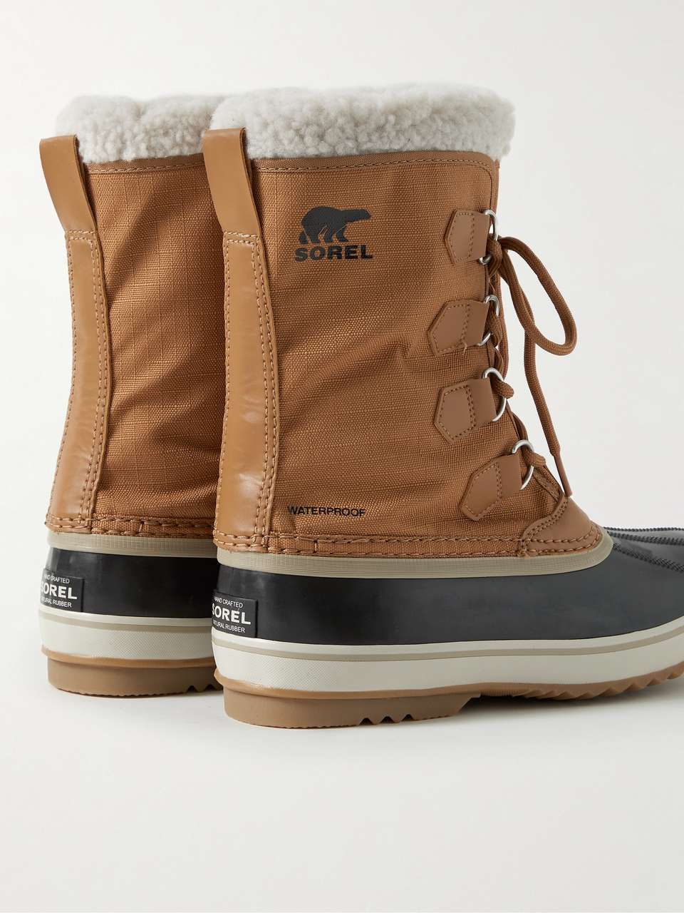 sorel men's 1964 pac nylon waterproof winter boots