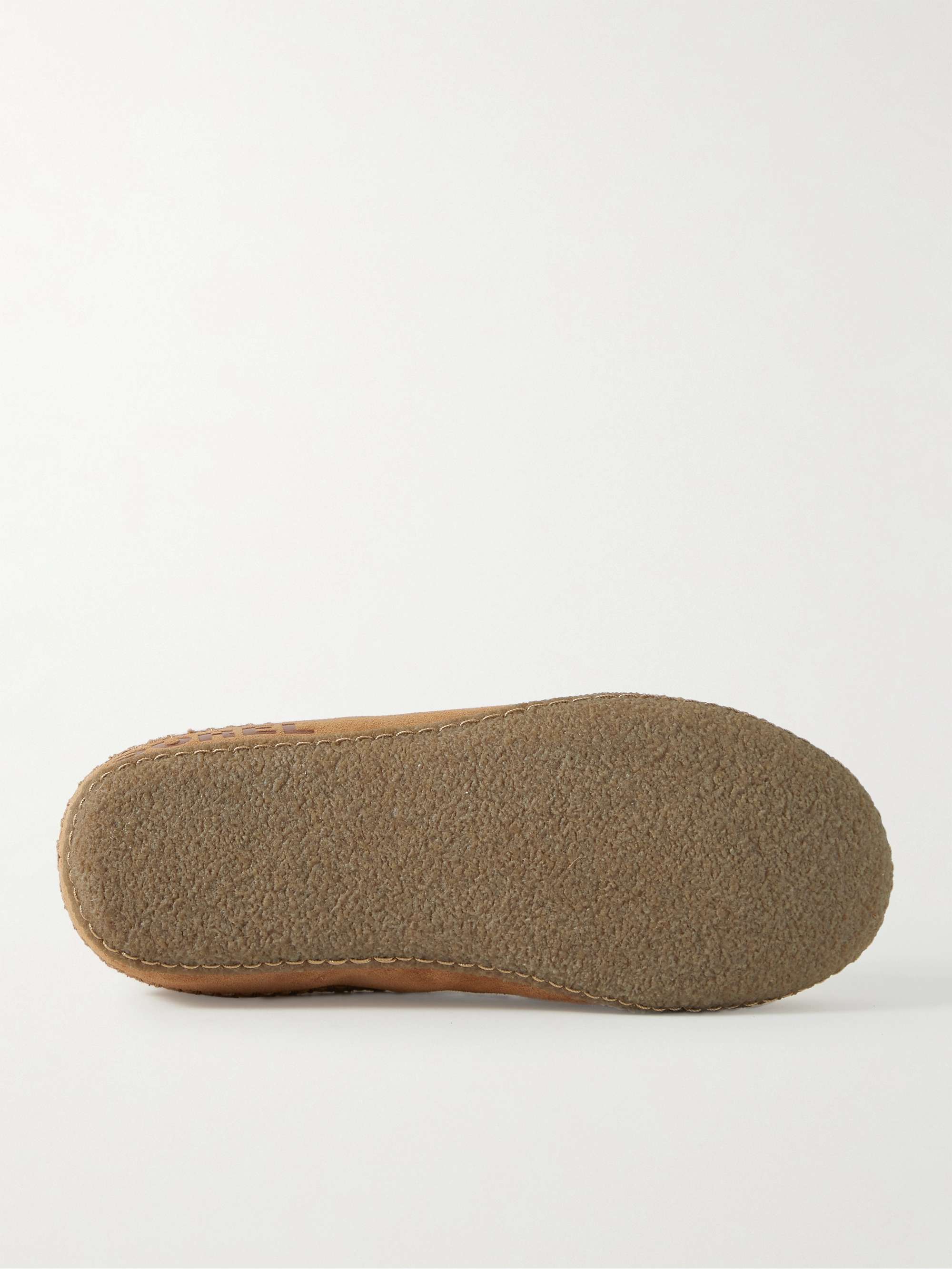 SOREL Manawan™ II Faux Shearling-Lined Suede Slippers