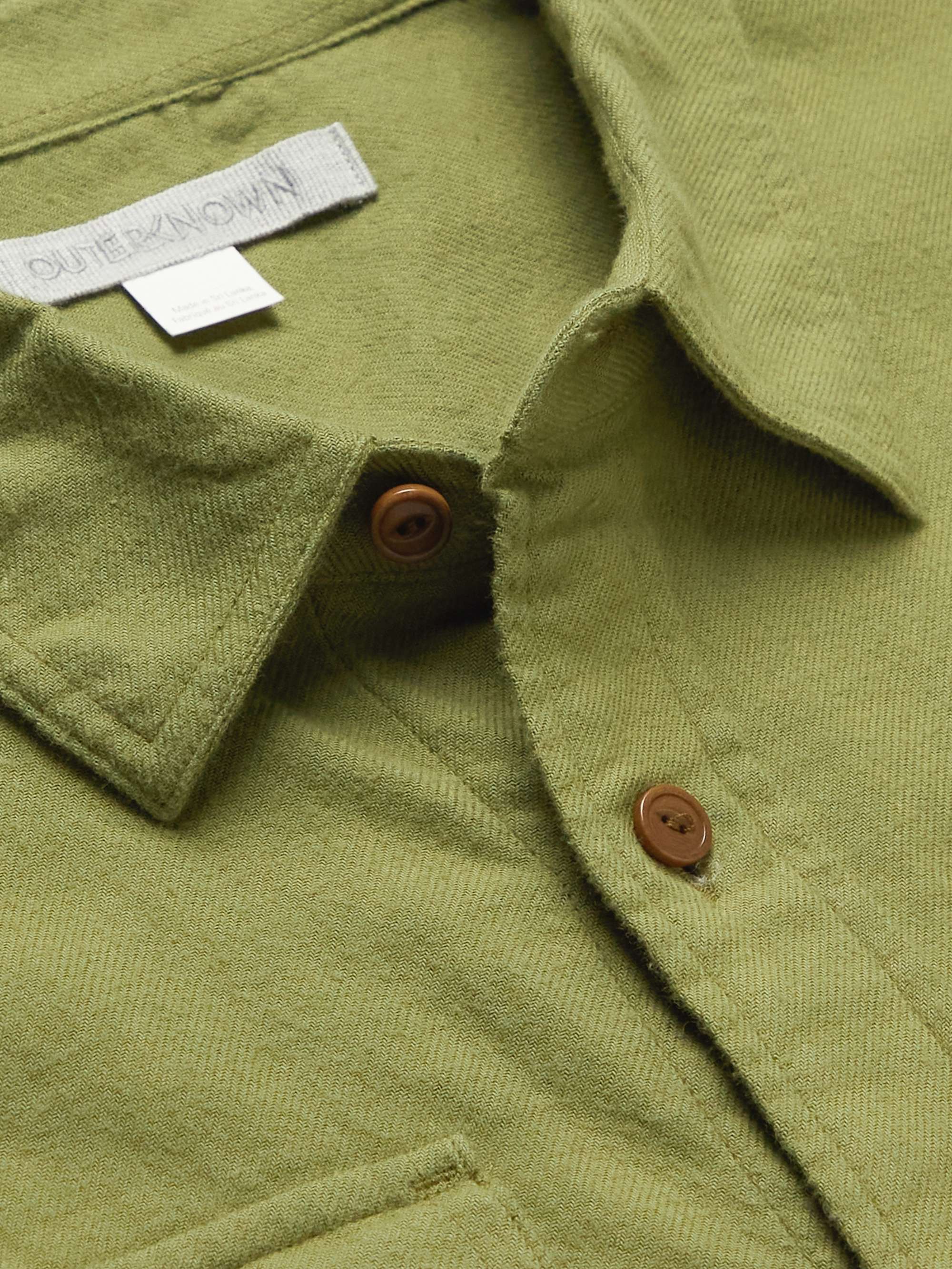 OUTERKNOWN Dillon Cotton-Flannel Shirt