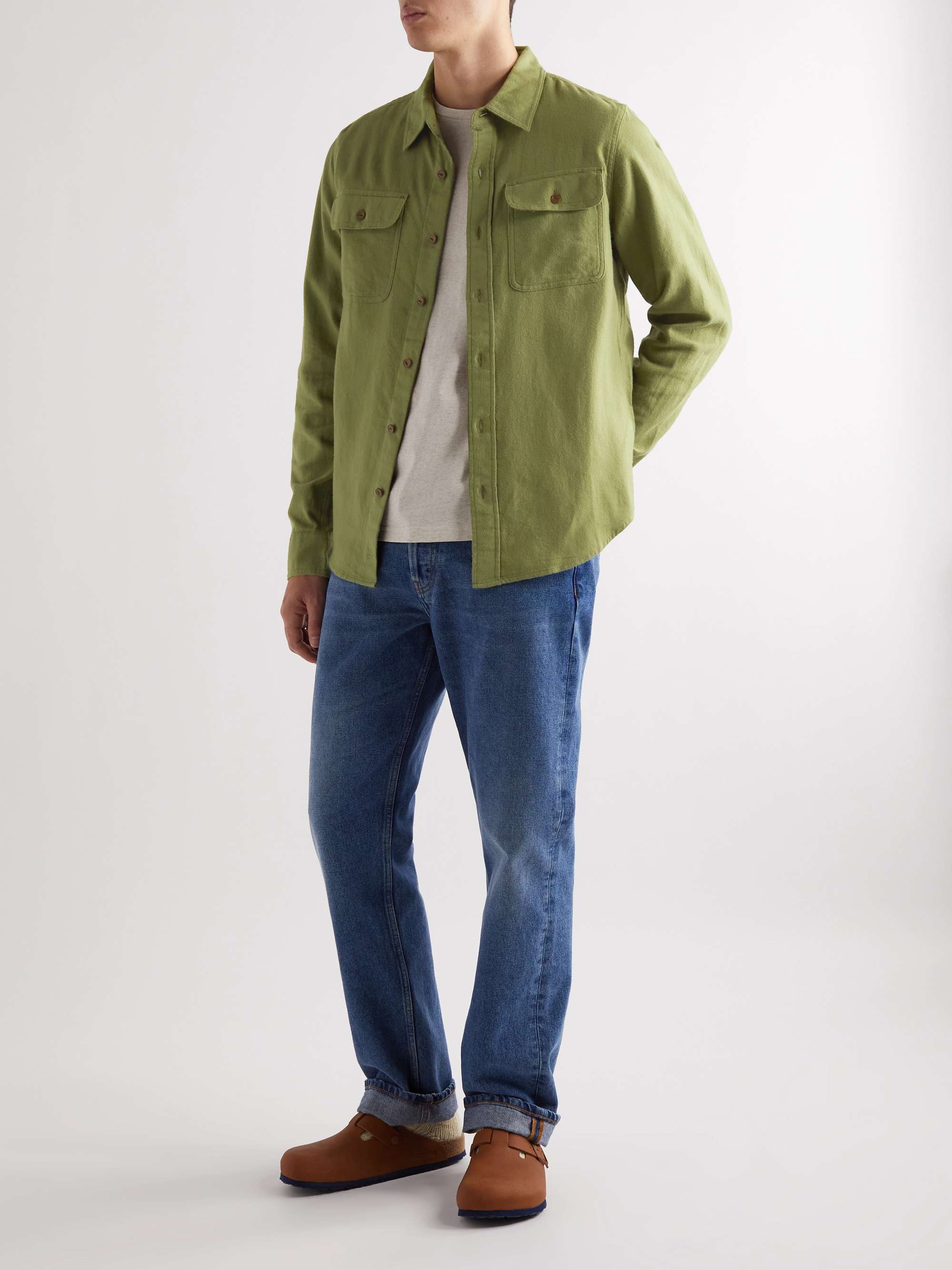 OUTERKNOWN Dillon Cotton-Flannel Shirt