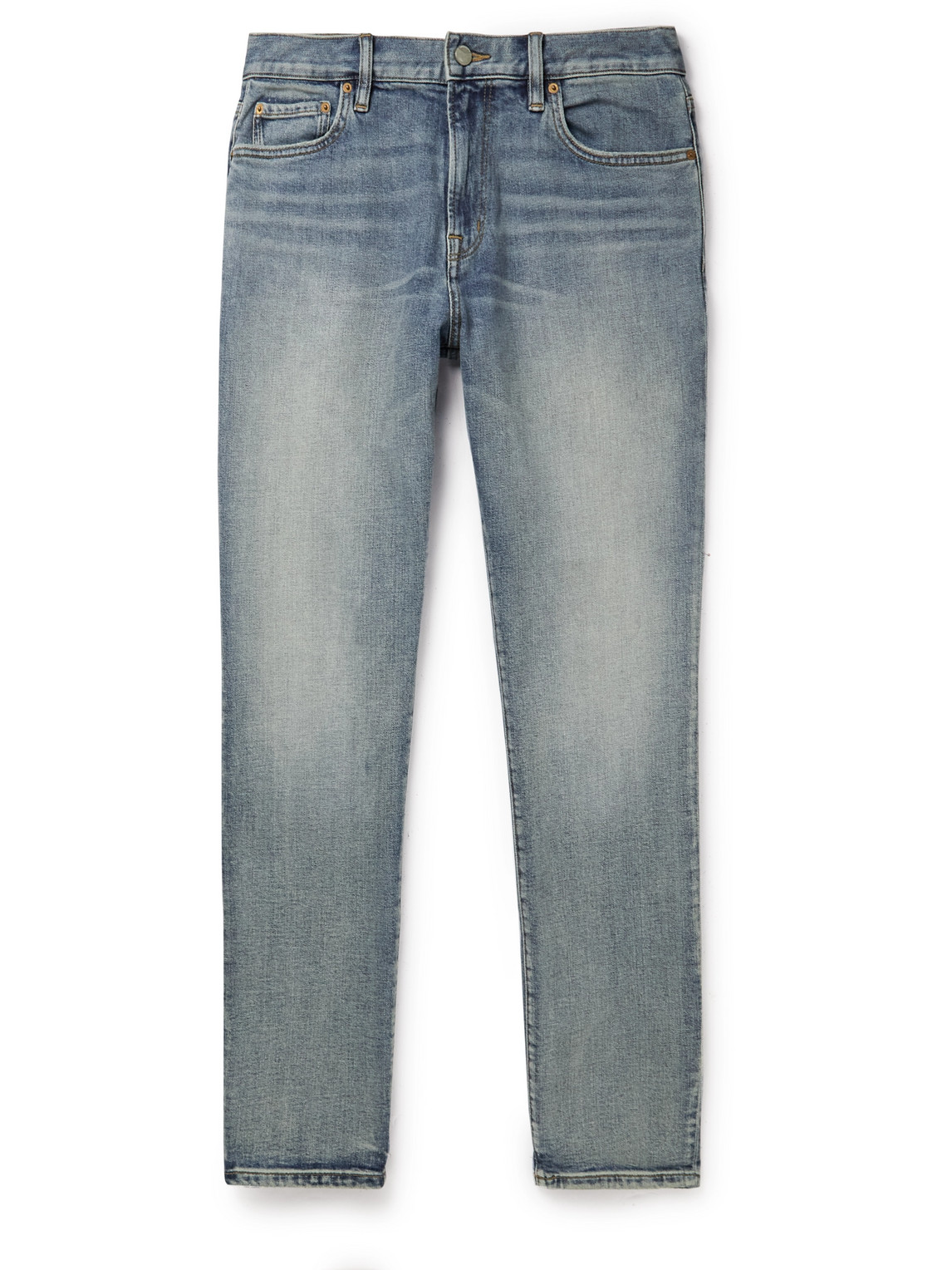 Outerknown Local Straight-leg Organic Jeans In Blue