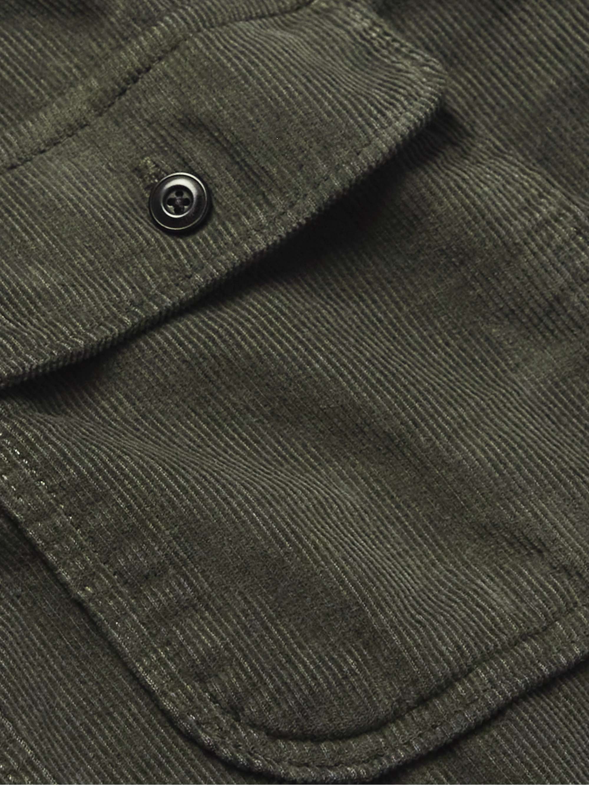 OUTERKNOWN Seventyseven Organic Cotton-Corduroy Shirt