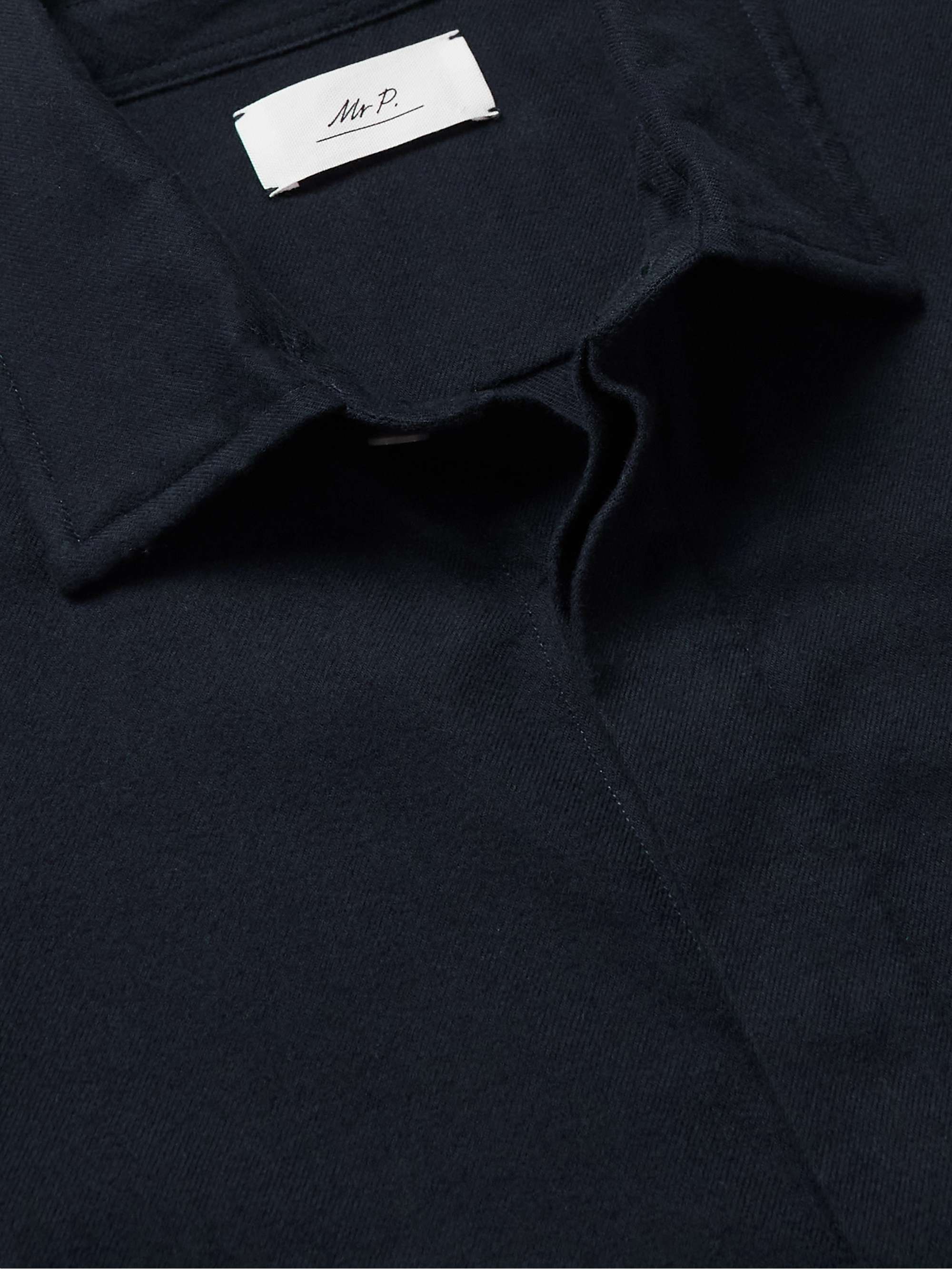 MR P. Cotton-Flannel Shirt Jacket