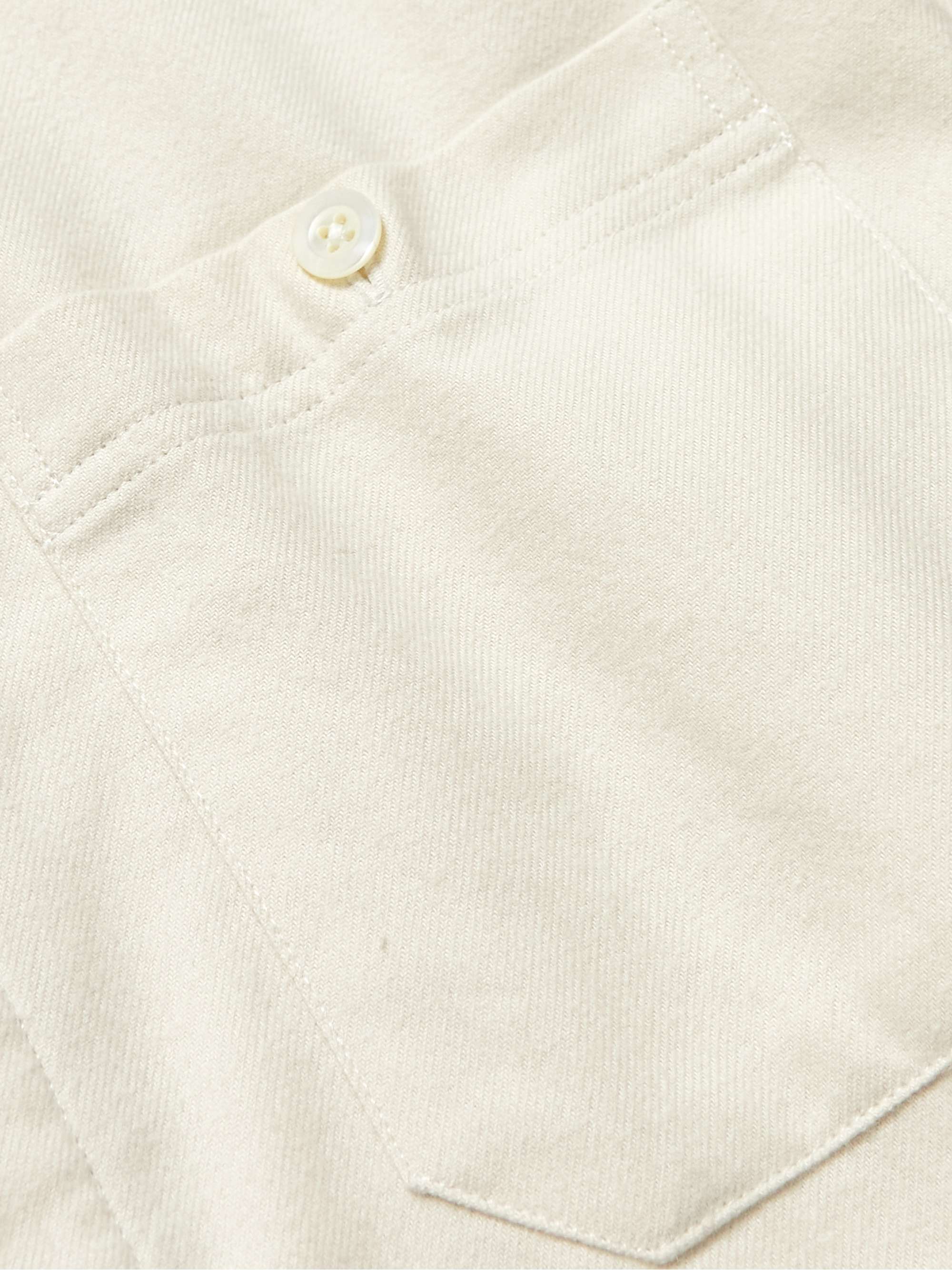 MR P. Cotton-Flannel Shirt Jacket