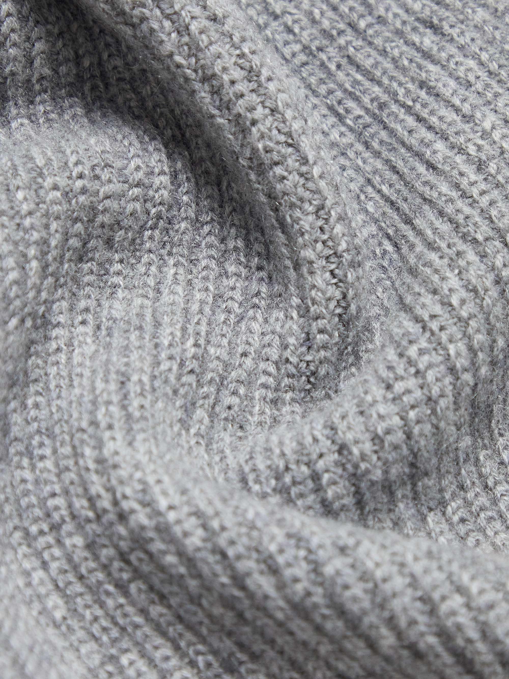 MR P. Ribbed Cashmere Scarf
