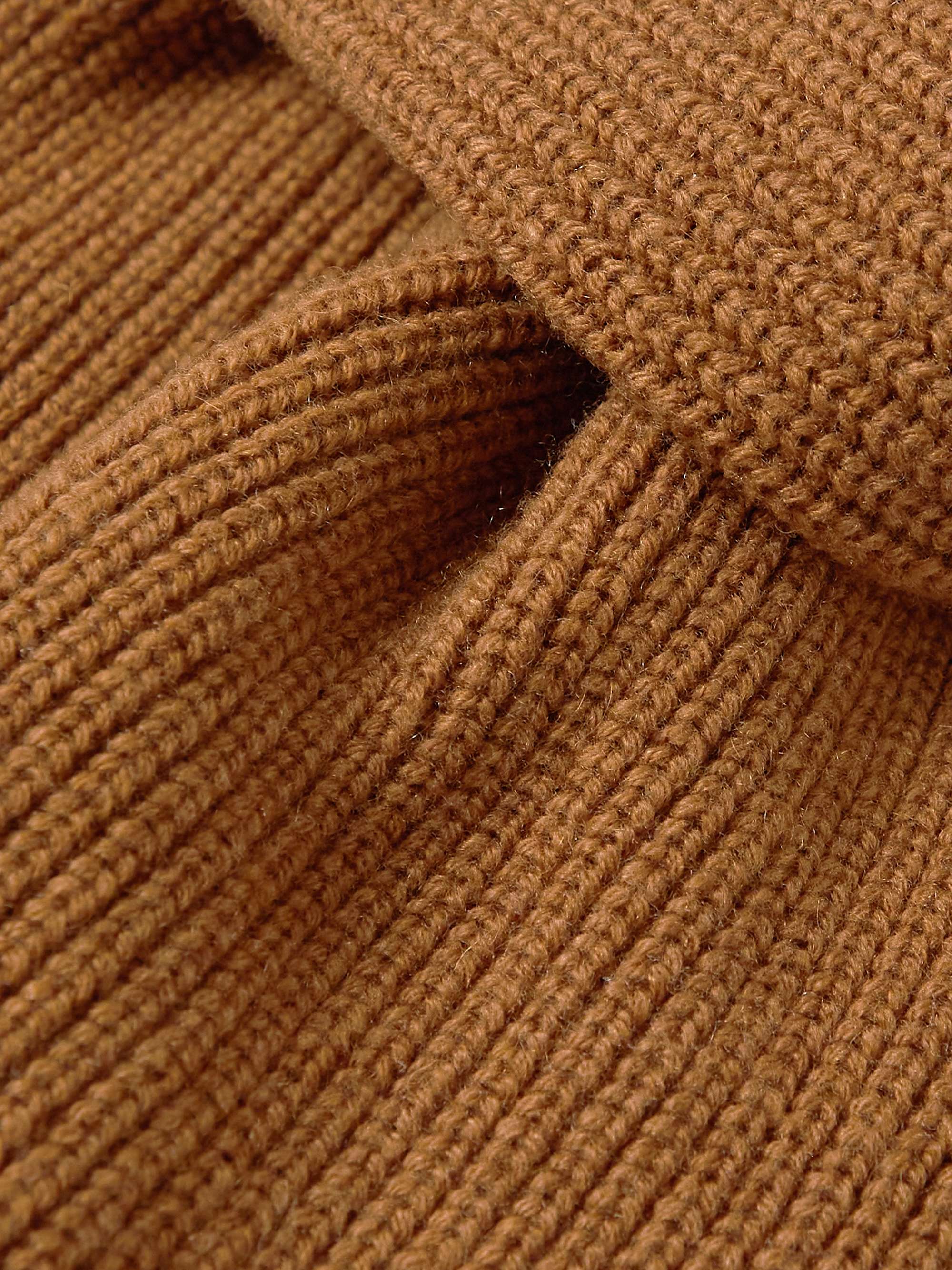 MR P. Ribbed Cashmere Scarf