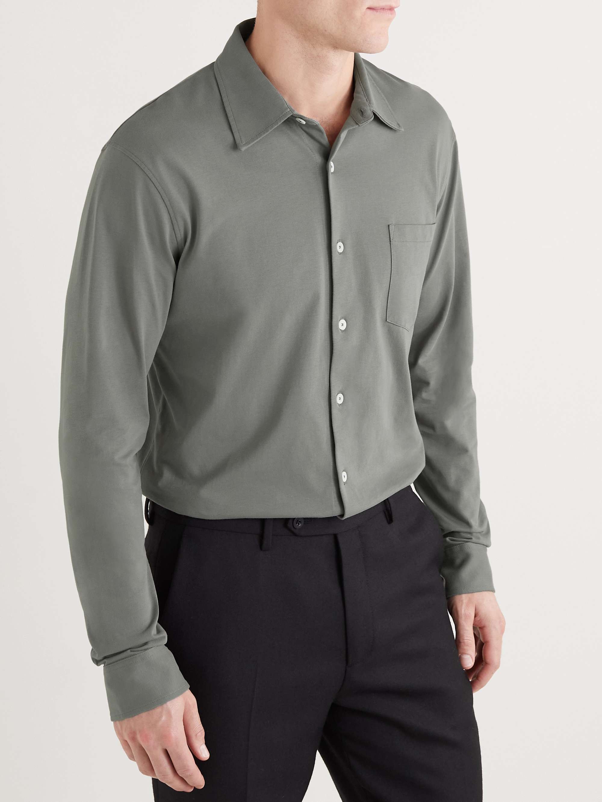 MR P. Cotton-Jersey Shirt