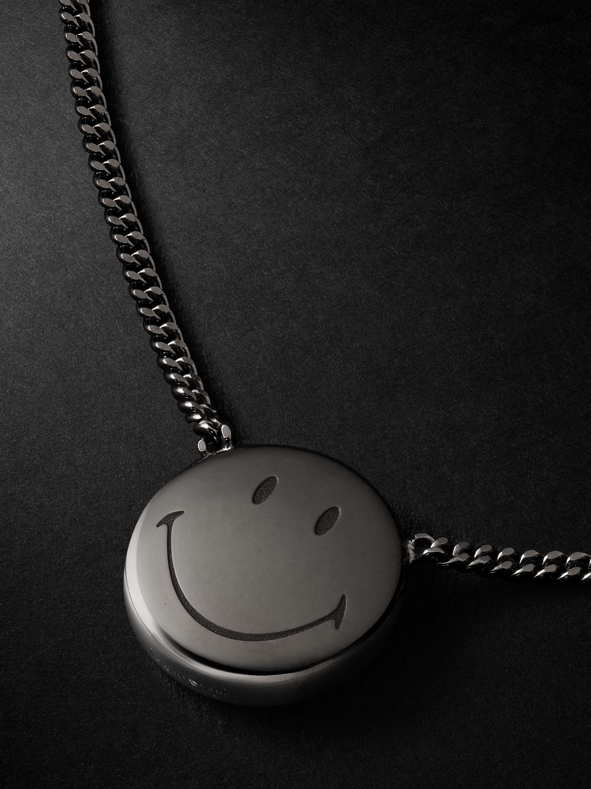EÉRA Smile Gold and Silver Pendant Necklace