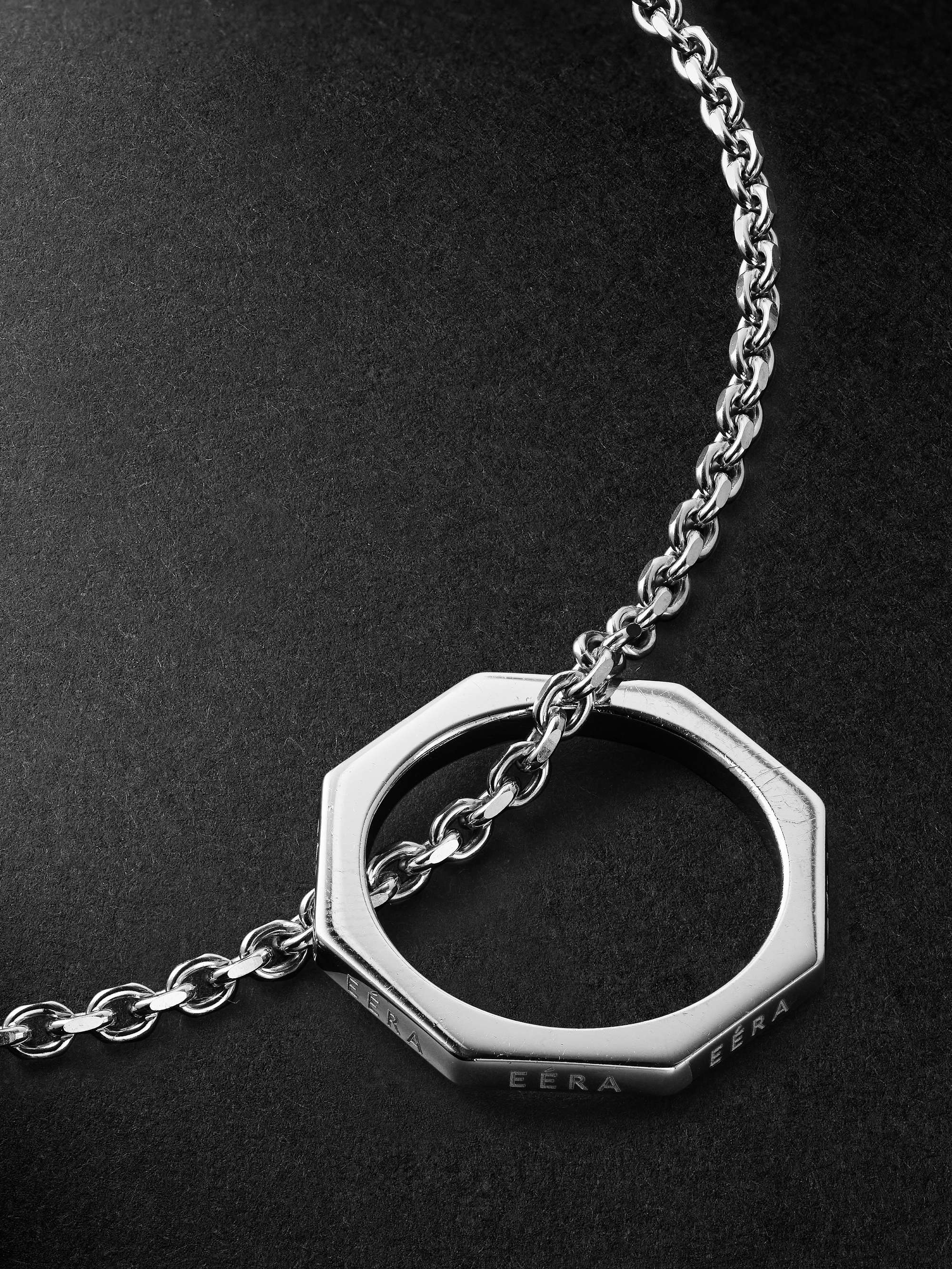 EÉRA White Gold Chain Necklace