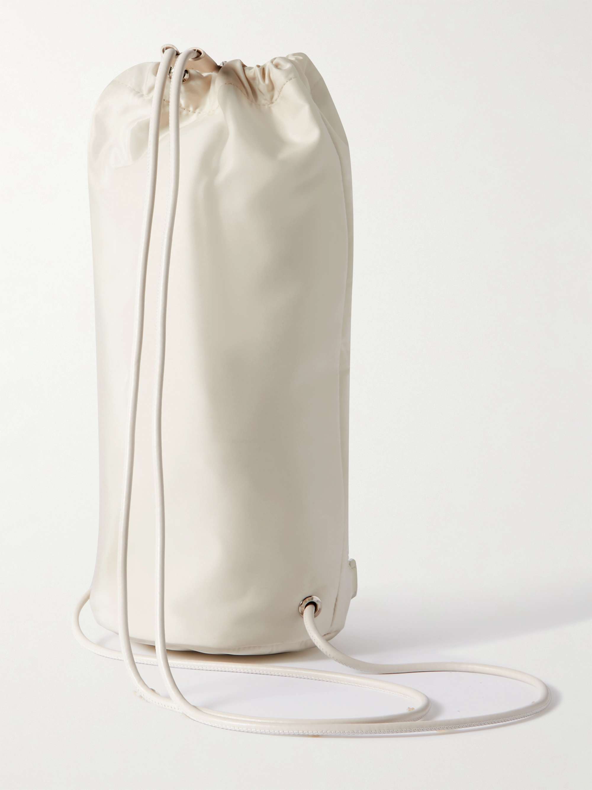 EÉRA Rocket Big Leather-Trimmed Shell Backpack
