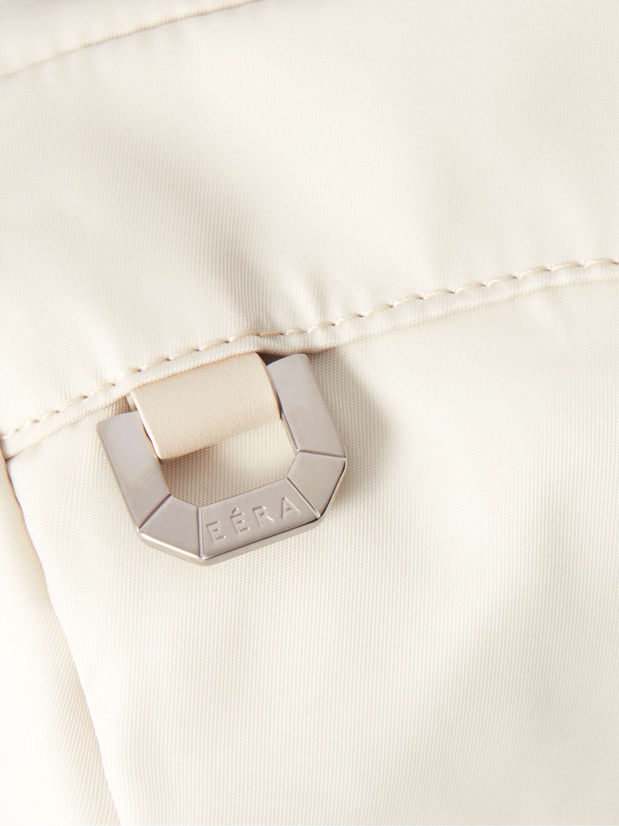 EÉRA Rocket Big Leather-Trimmed Shell Backpack