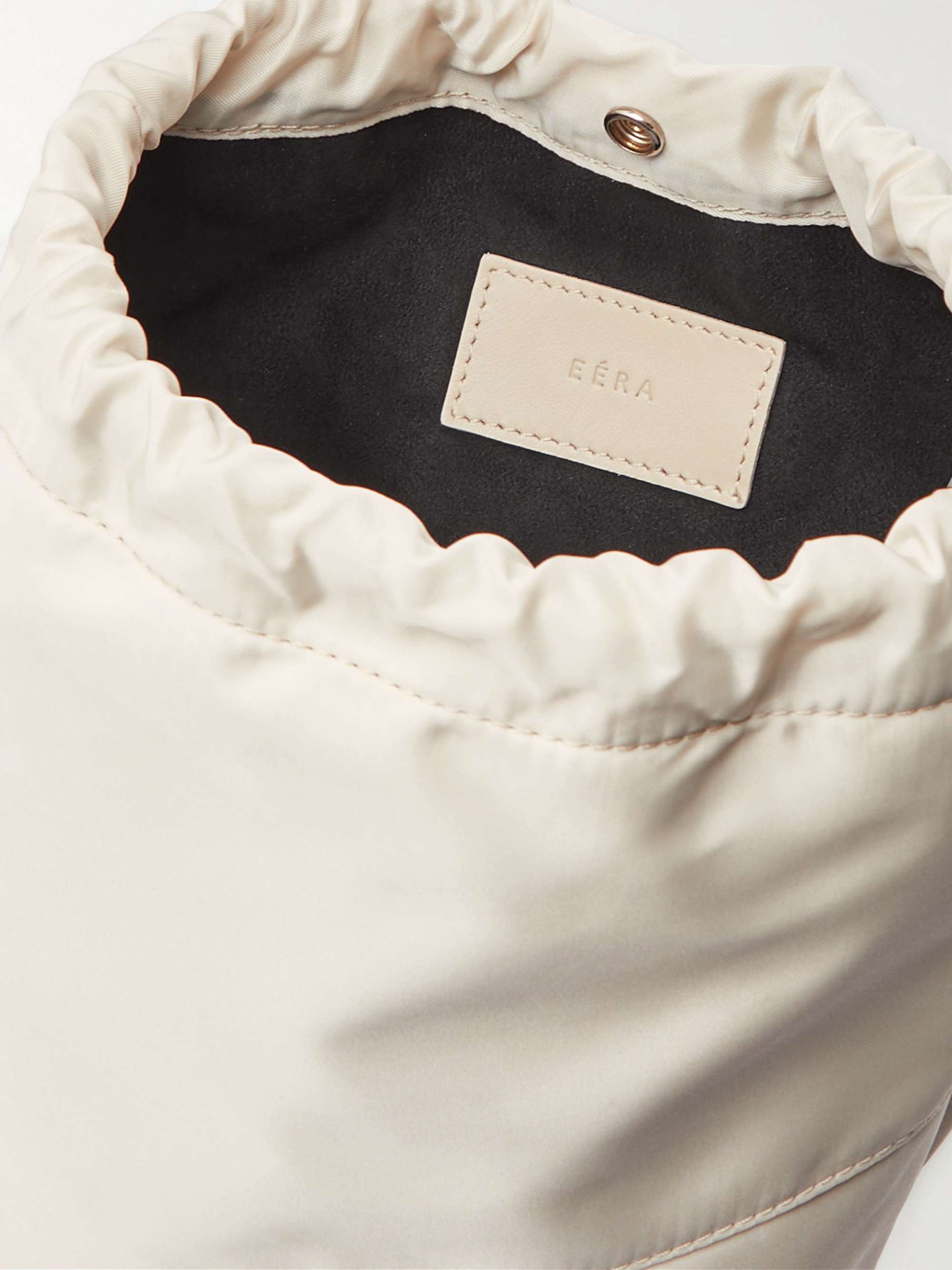 EÉRA Rocket Big Leather-Trimmed Shell Backpack