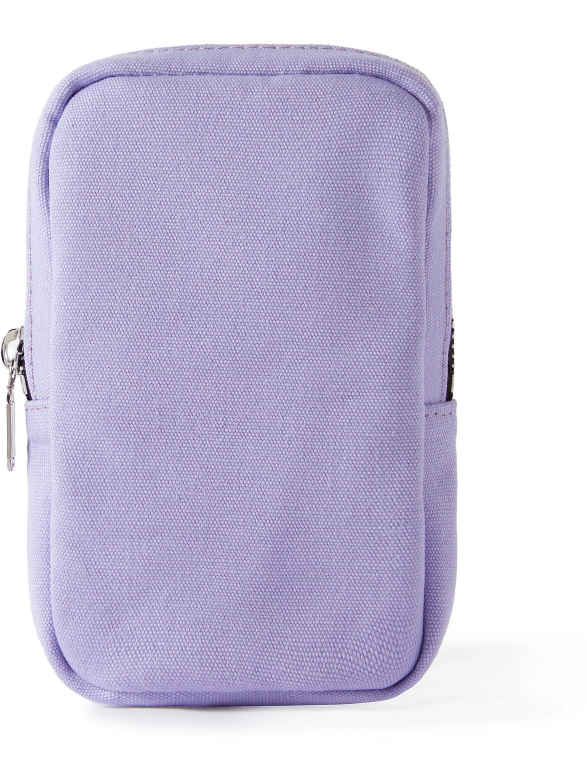 Eéra Luna Cotton-canvas Pouch In Purple