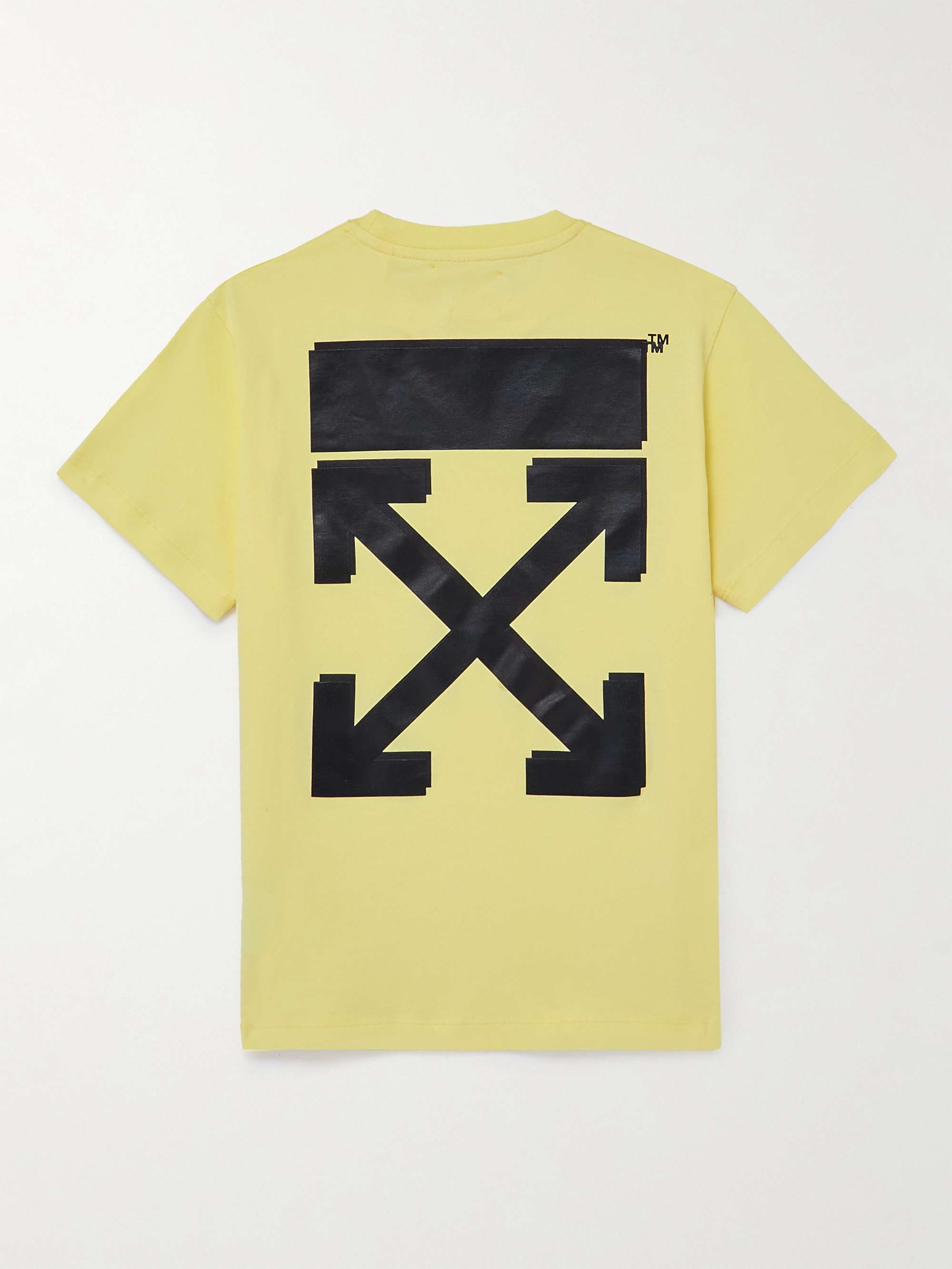 OFF-WHITE™ KIDS Arrow Logo-Print Cotton-Jersey T-Shirt