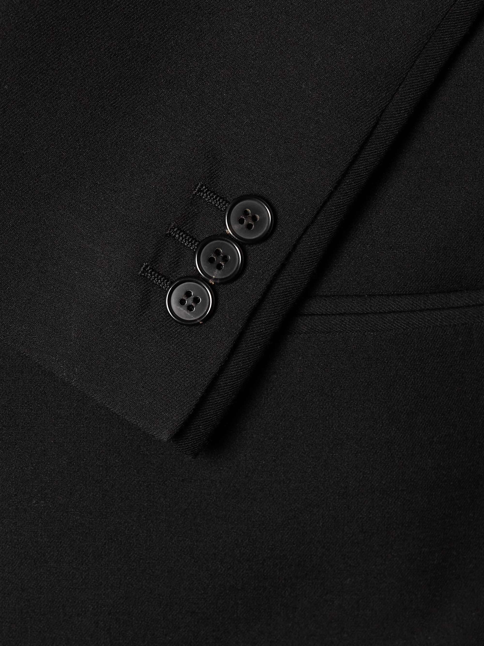 OFF-WHITE Graf Coupe' Strap Rel Embroidered Wool-Blend Suit Jacket