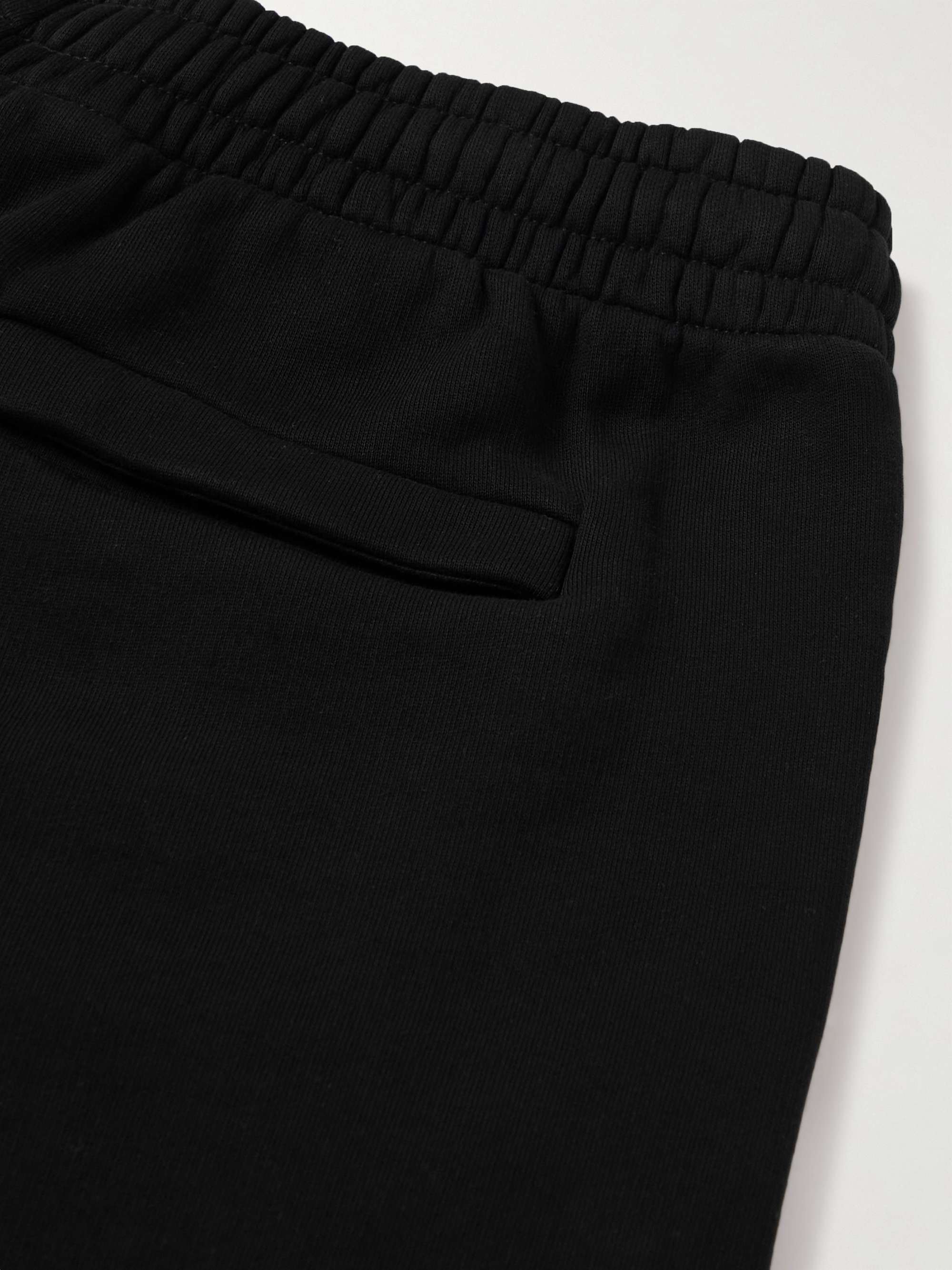 OFF-WHITE Tapered Logo-Print Cotton-Jersey Sweatpants