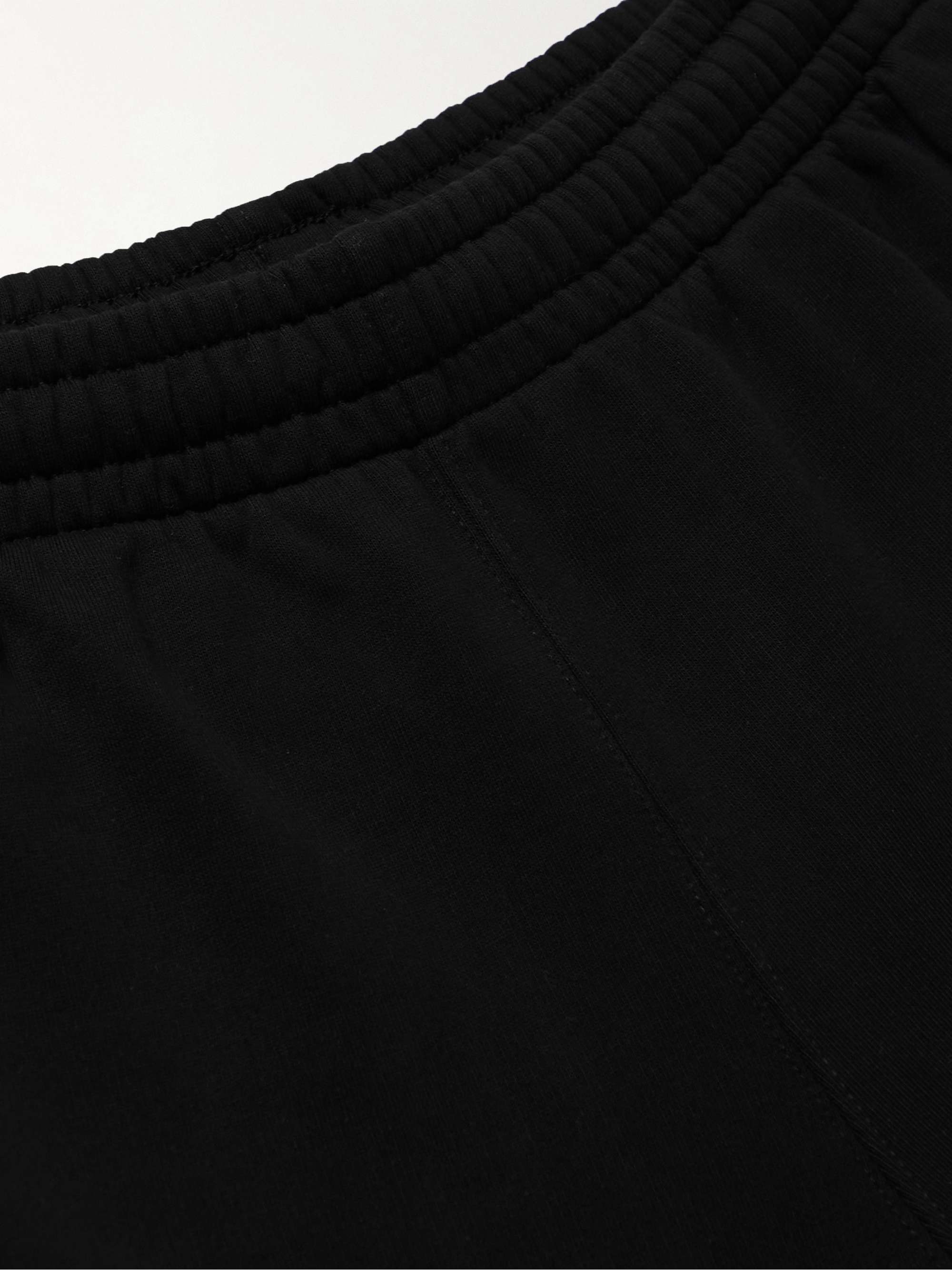 OFF-WHITE Tapered Logo-Print Cotton-Jersey Sweatpants