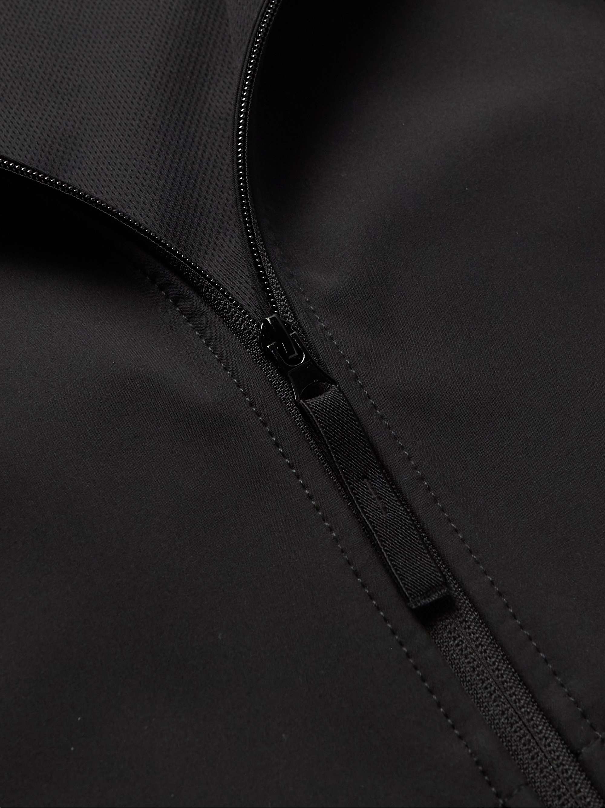 STONE ISLAND Logo-Appliquéd Shell Hooded Jacket