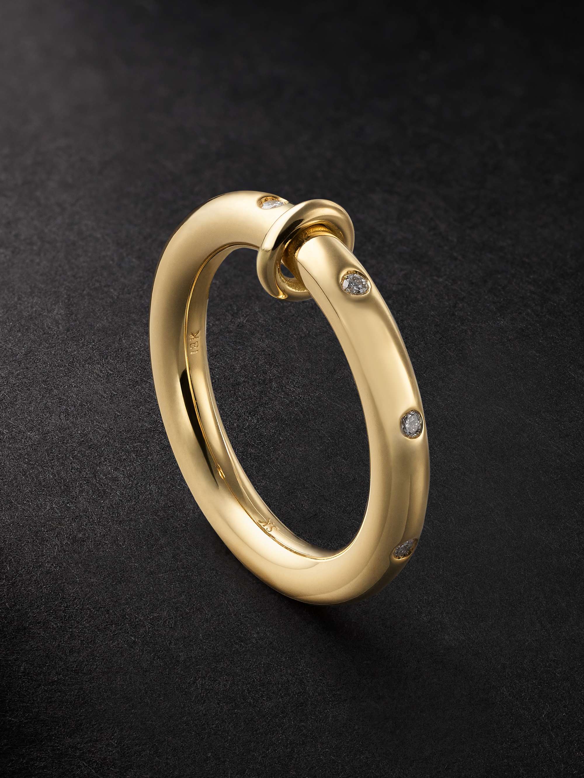 SPINELLI KILCOLLIN Atticus Gold Ring for Men | MR PORTER