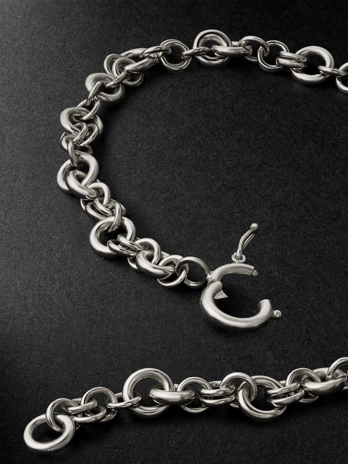 Spinelli Kilcollin Helio Silver Chain Bracelet In Silver