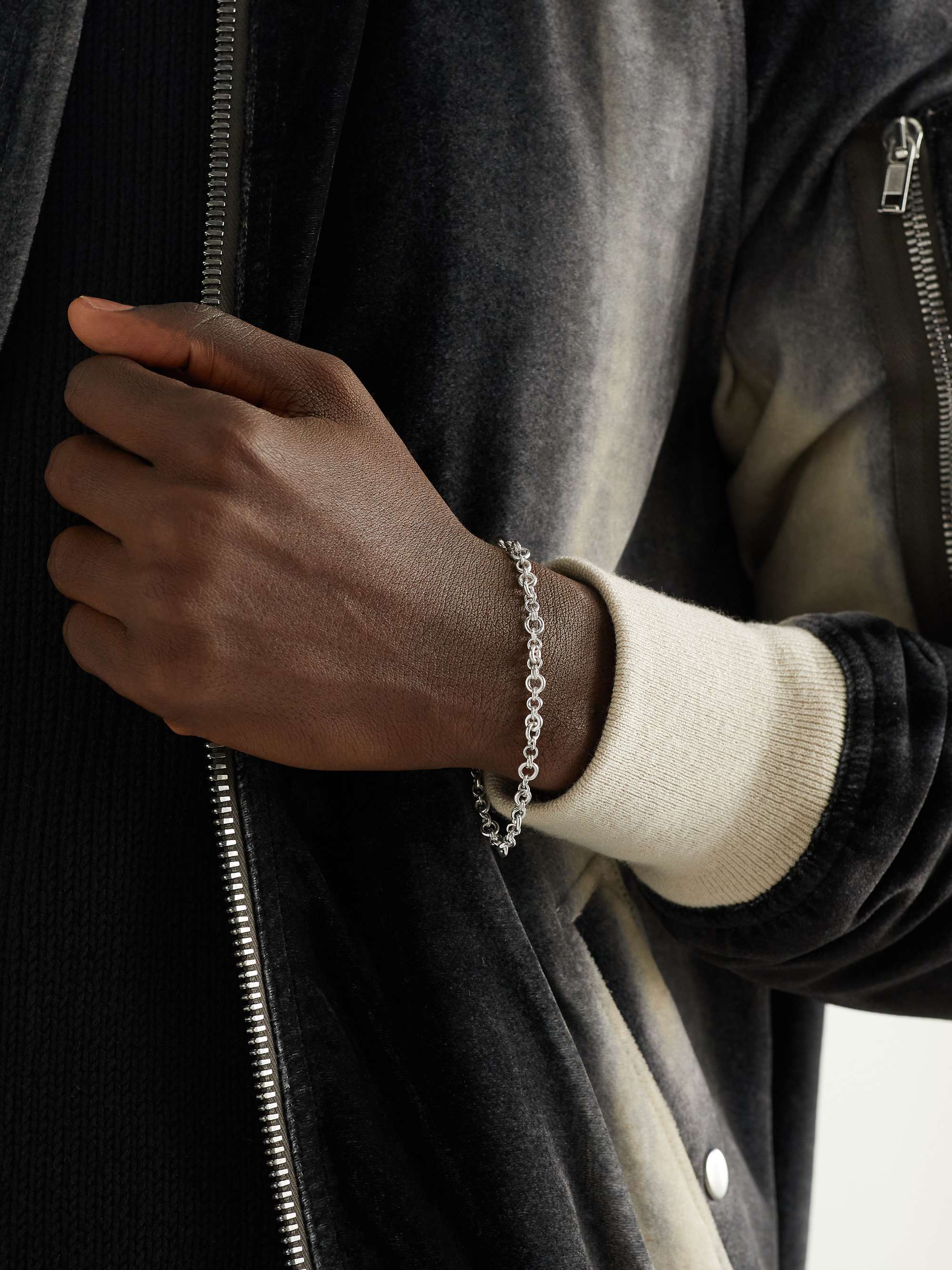 SPINELLI KILCOLLIN Helio Silver Chain Bracelet
