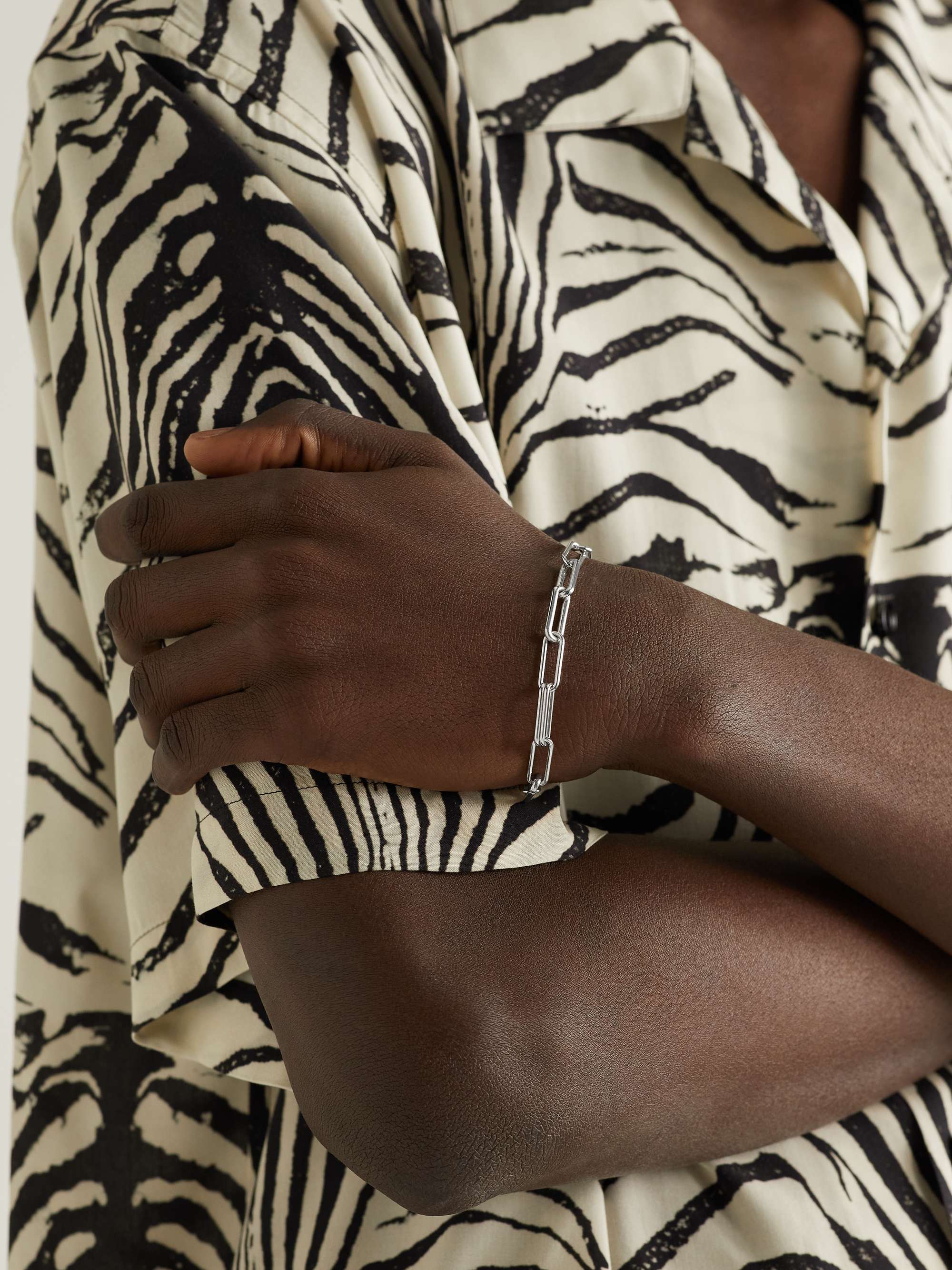 SPINELLI KILCOLLIN Elliptical Gold Chain Bracelet