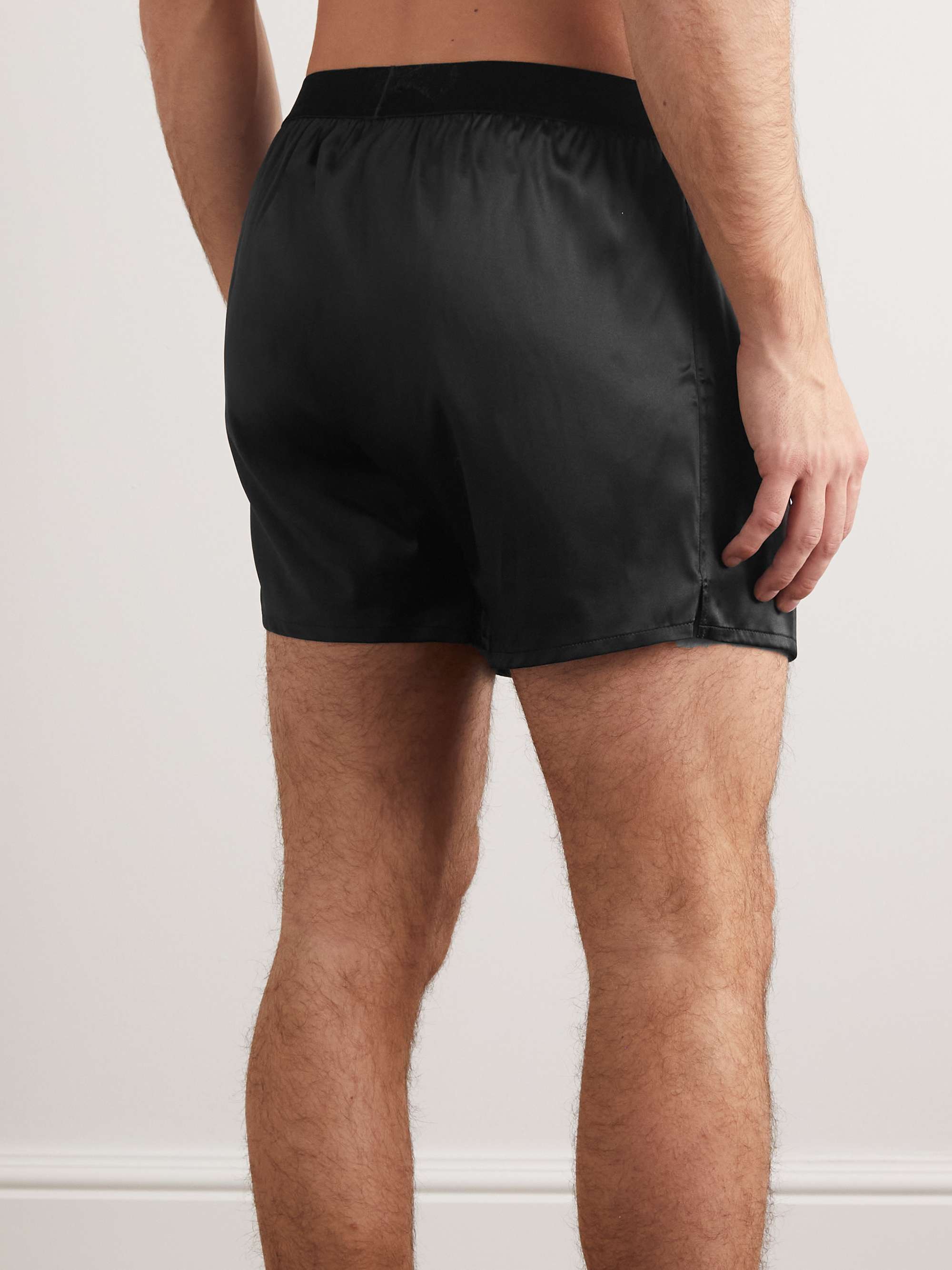 TOM FORD Stretch-Silk Satin Boxers