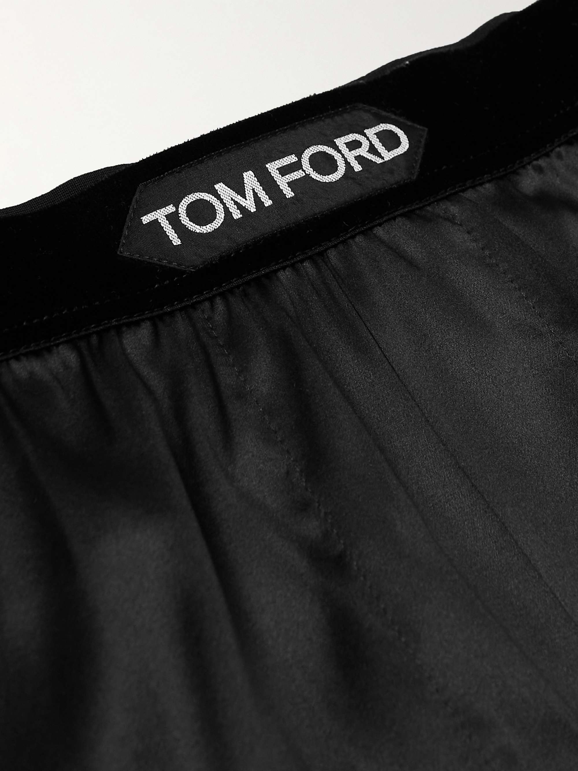 TOM FORD Stretch-Silk Satin Boxers