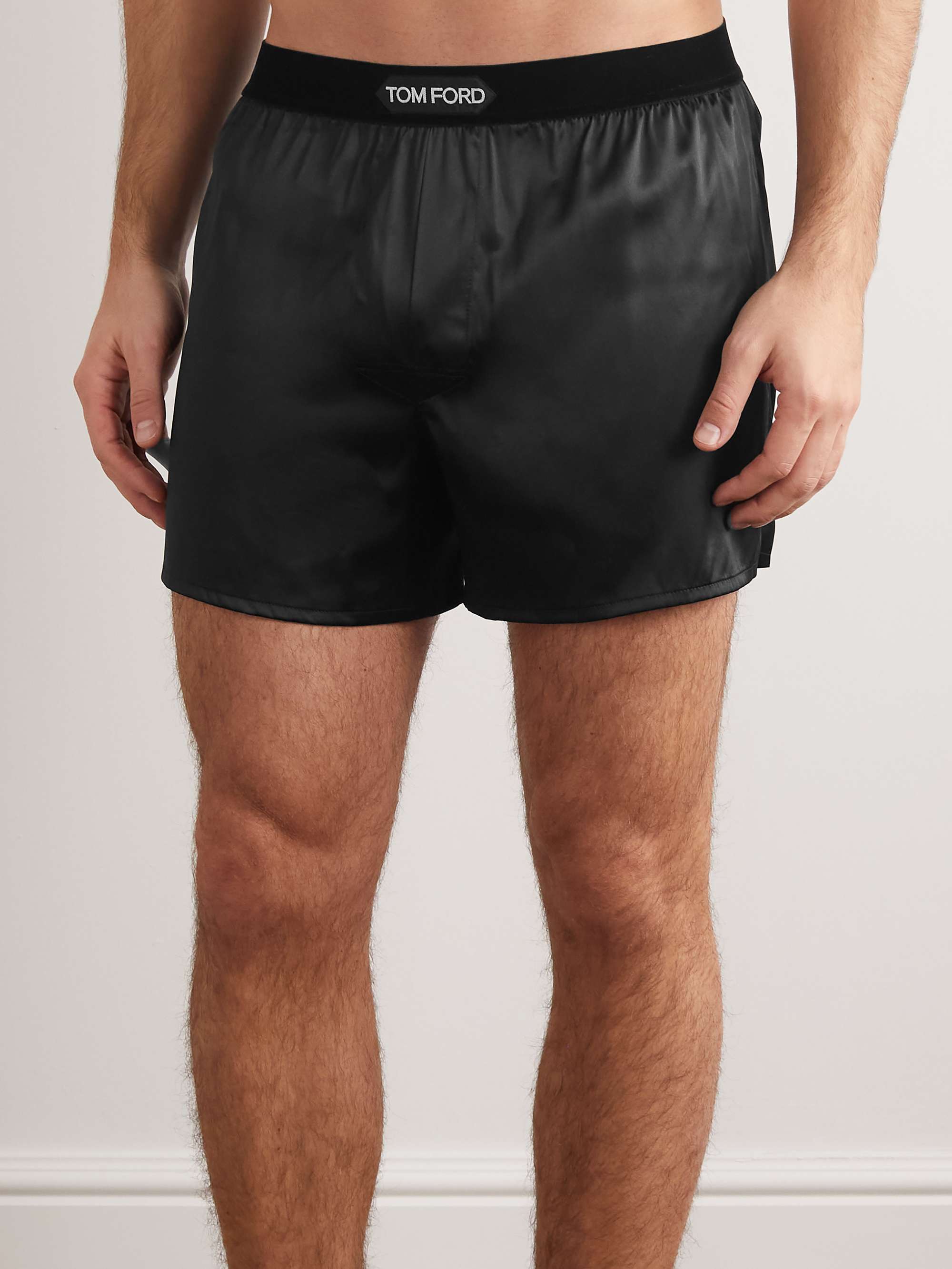 TOM FORD Stretch-Silk Satin Boxers