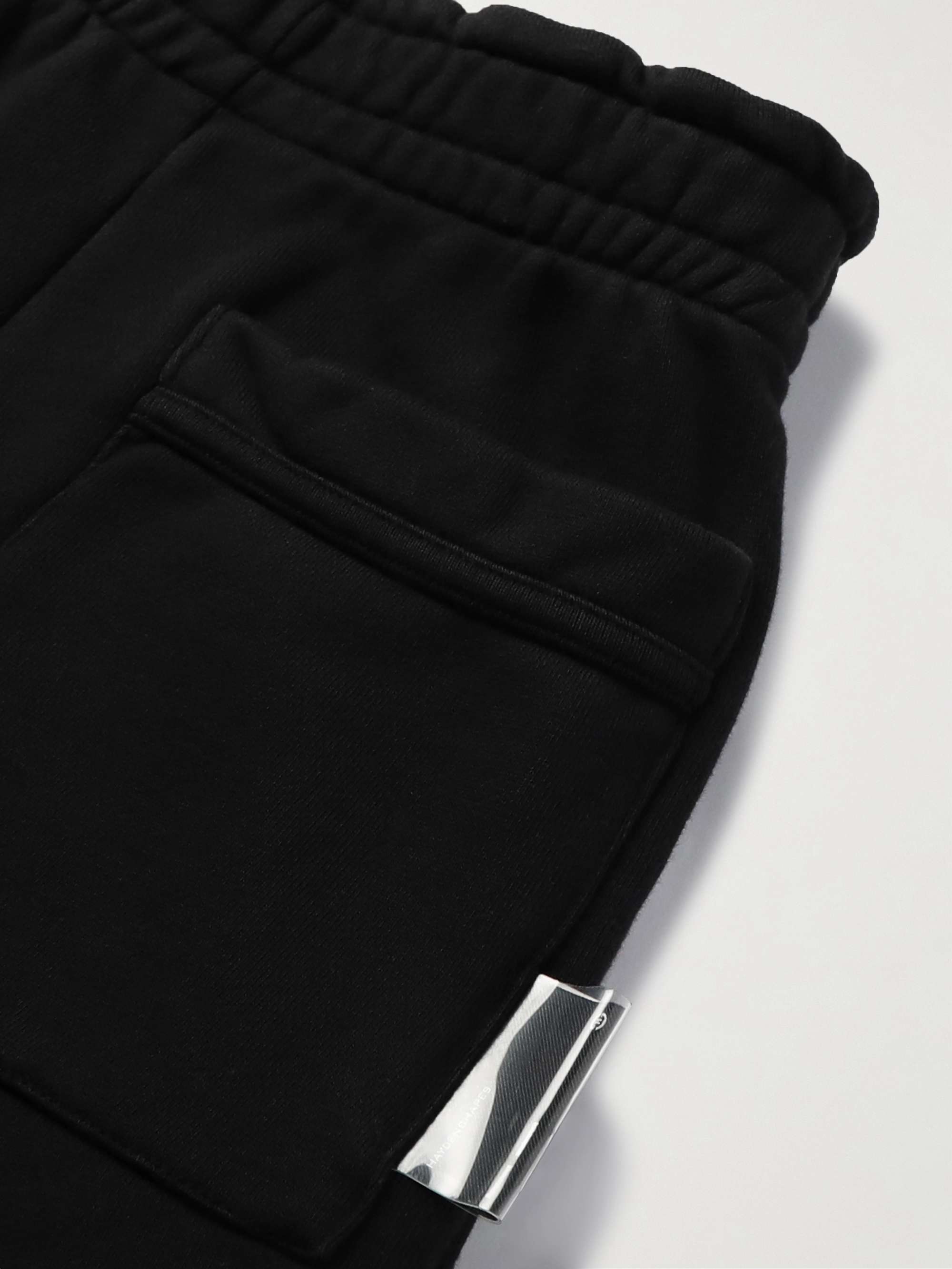 HAYDENSHAPES Volume Straight-Leg Logo-Detailed Cotton-Jersey Shorts
