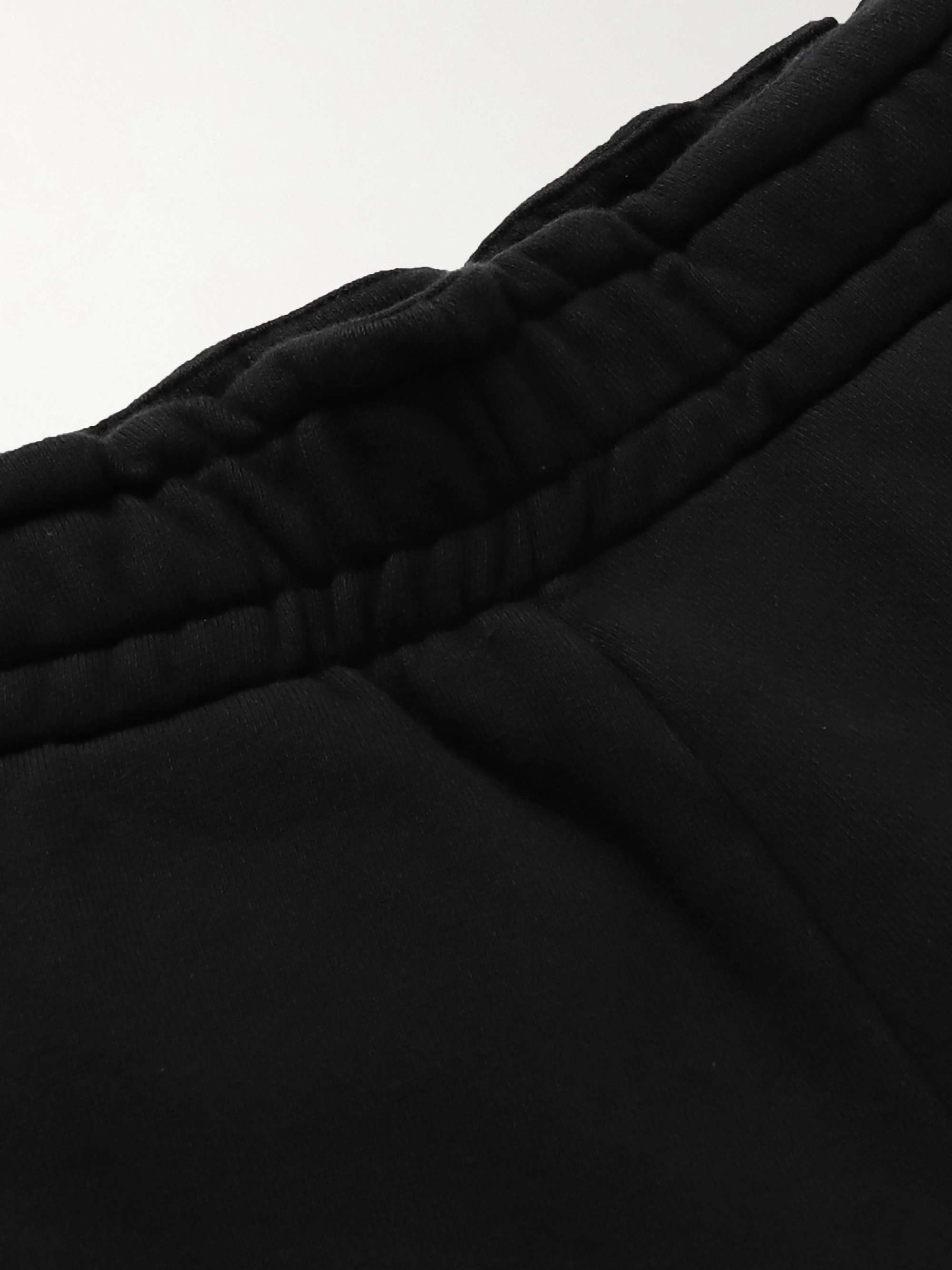 HAYDENSHAPES Volume Straight-Leg Logo-Detailed Cotton-Jersey Shorts