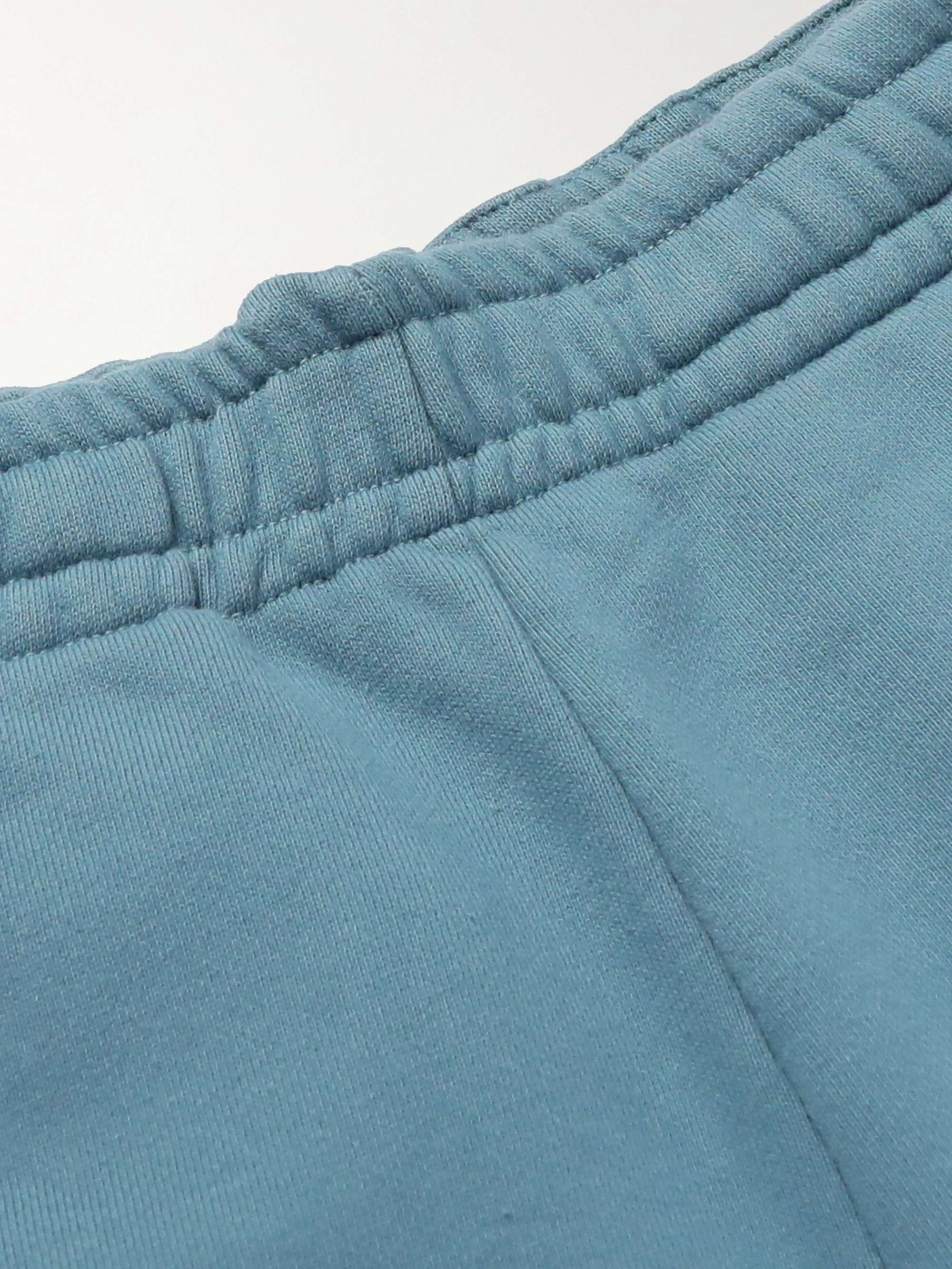 HAYDENSHAPES Volume Straight-Leg Logo-Detailed Cotton-Jersey Shorts