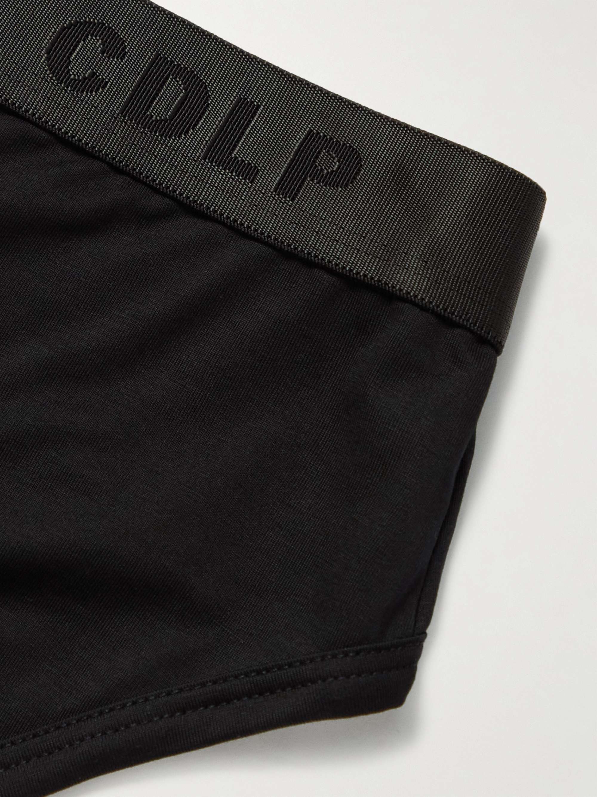 CDLP Three-Pack Stretch-Lyocell Briefs