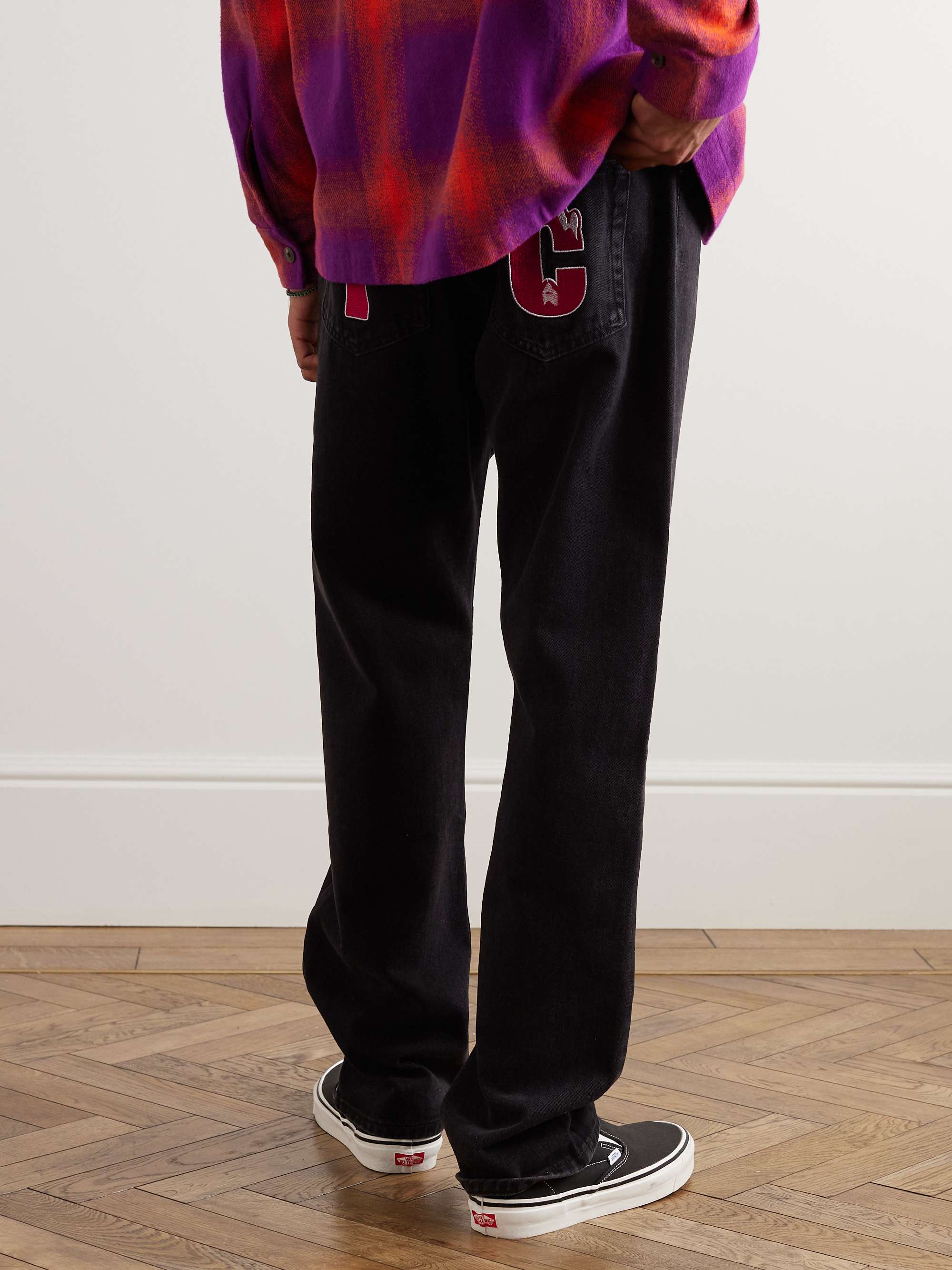 ICECREAM StraightLeg LogoAppliquéd Printed Jeans for Men MR PORTER