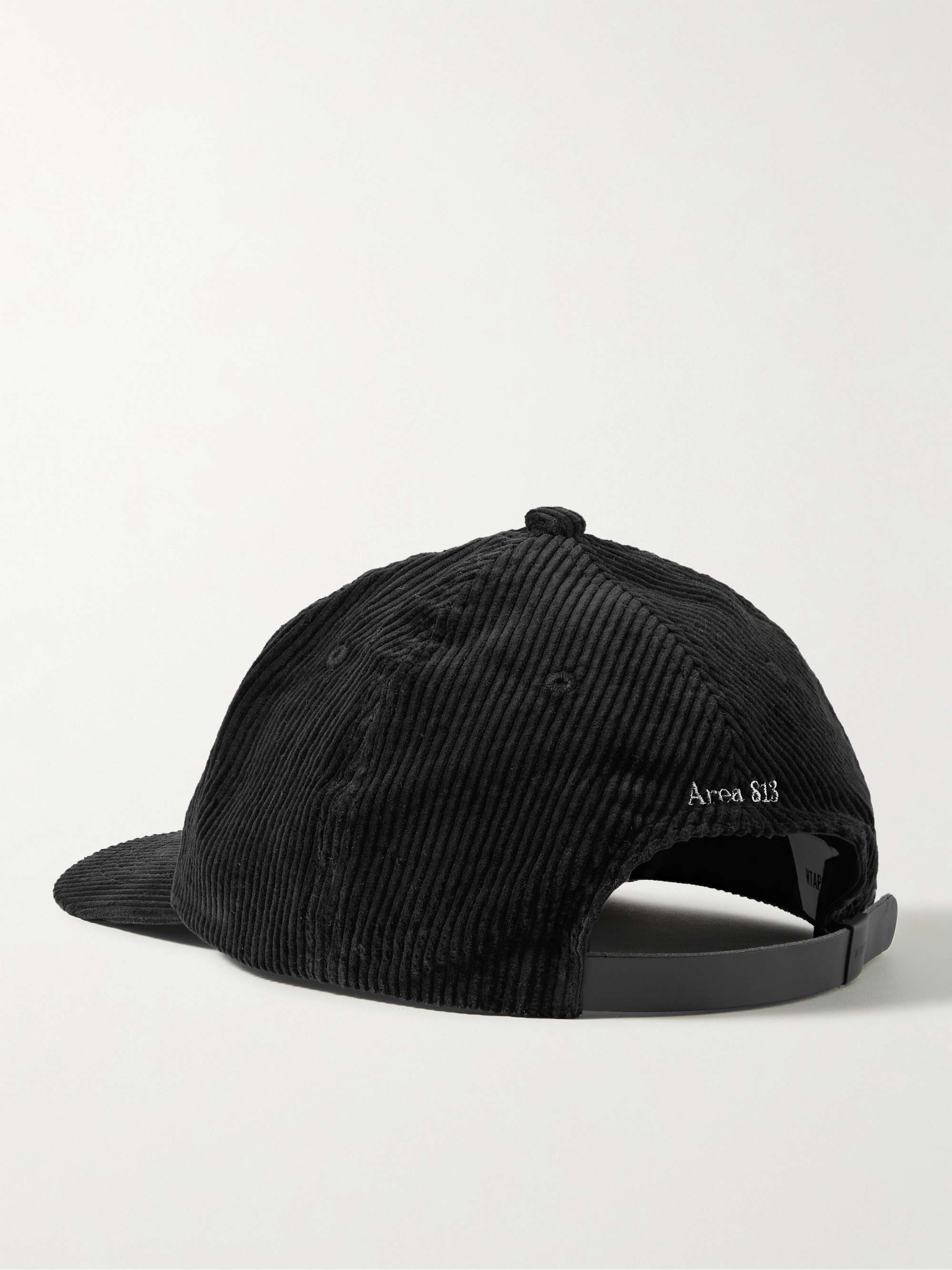 WTAPS® T-6L Embroidered Cotton-Corduroy Baseball Cap