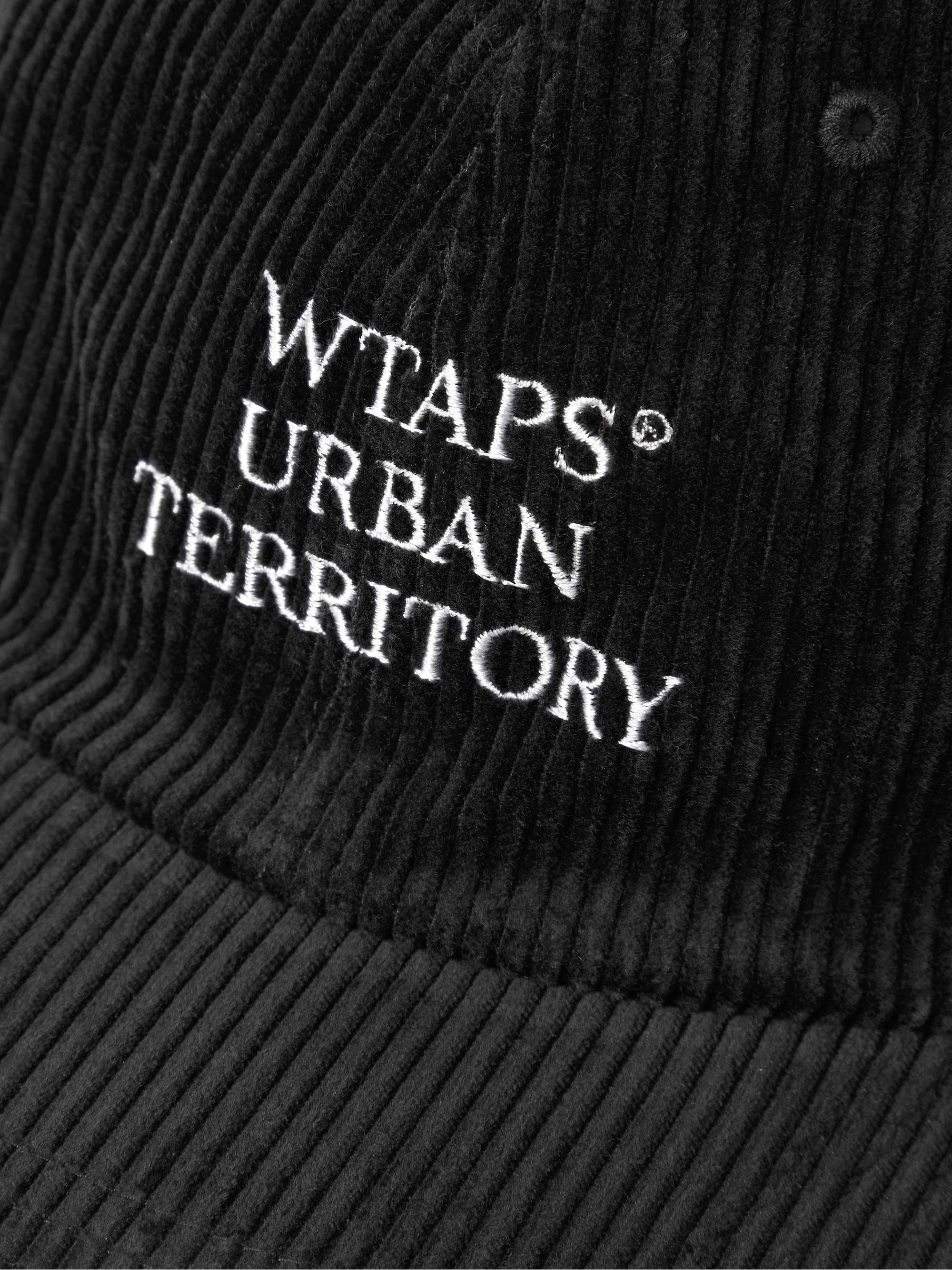 WTAPS® T-6L Embroidered Cotton-Corduroy Baseball Cap